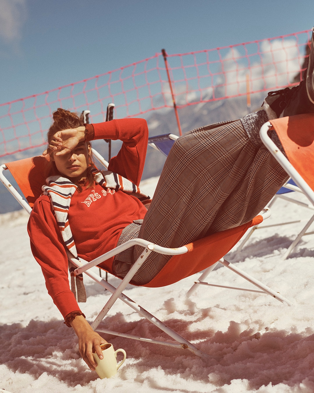 Behind The Scenes Of Our Après-ski Shoot