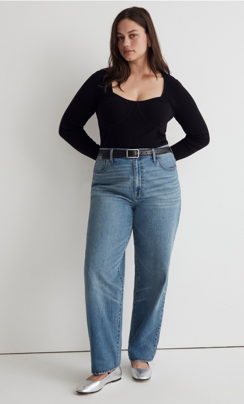 Bethany Straight-Leg Jeans