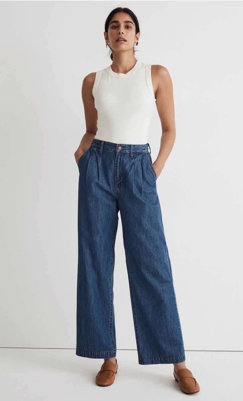 Women's Wide Leg Jeans: Denim | Madewell