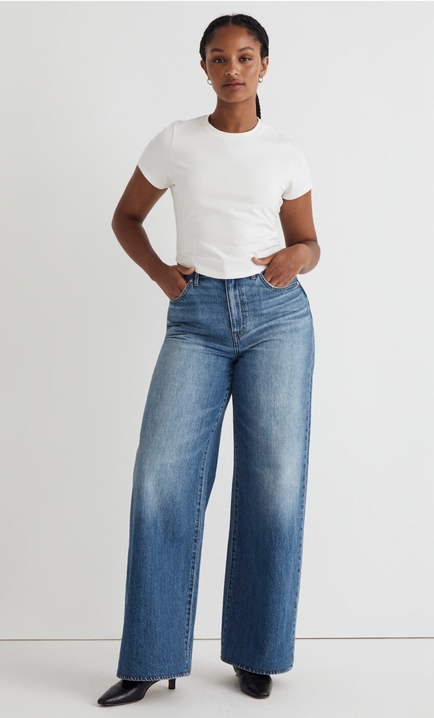 Women's Wide Leg Jeans: Denim | Madewell