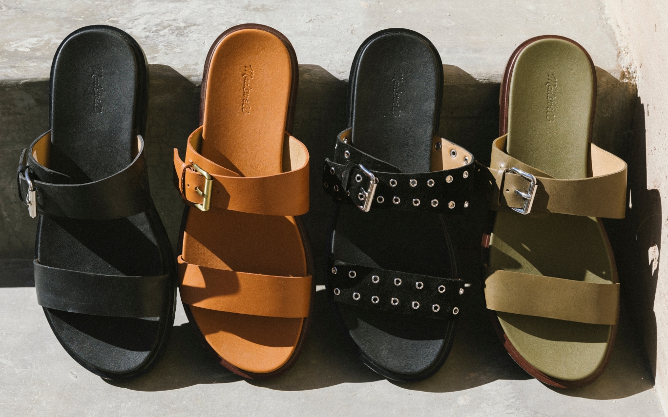madewell suede sandals