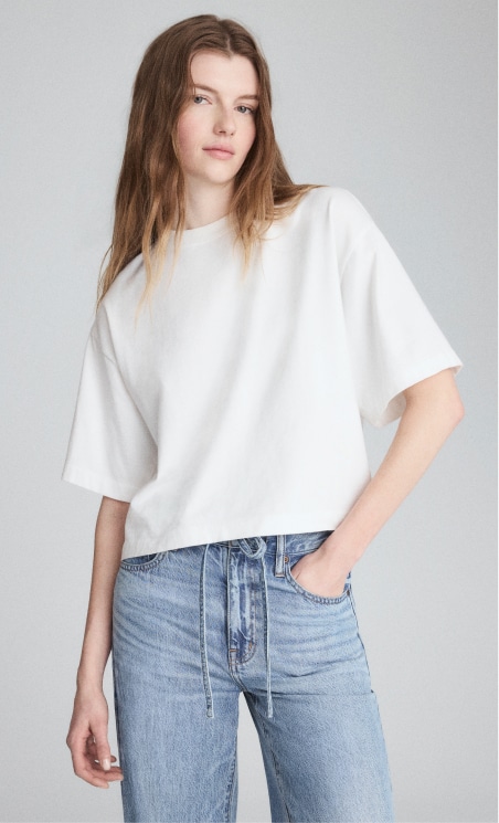 The Boxy Crop Tee