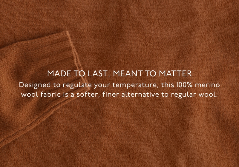 Crewneck Sweater in Heritage Merino Wool