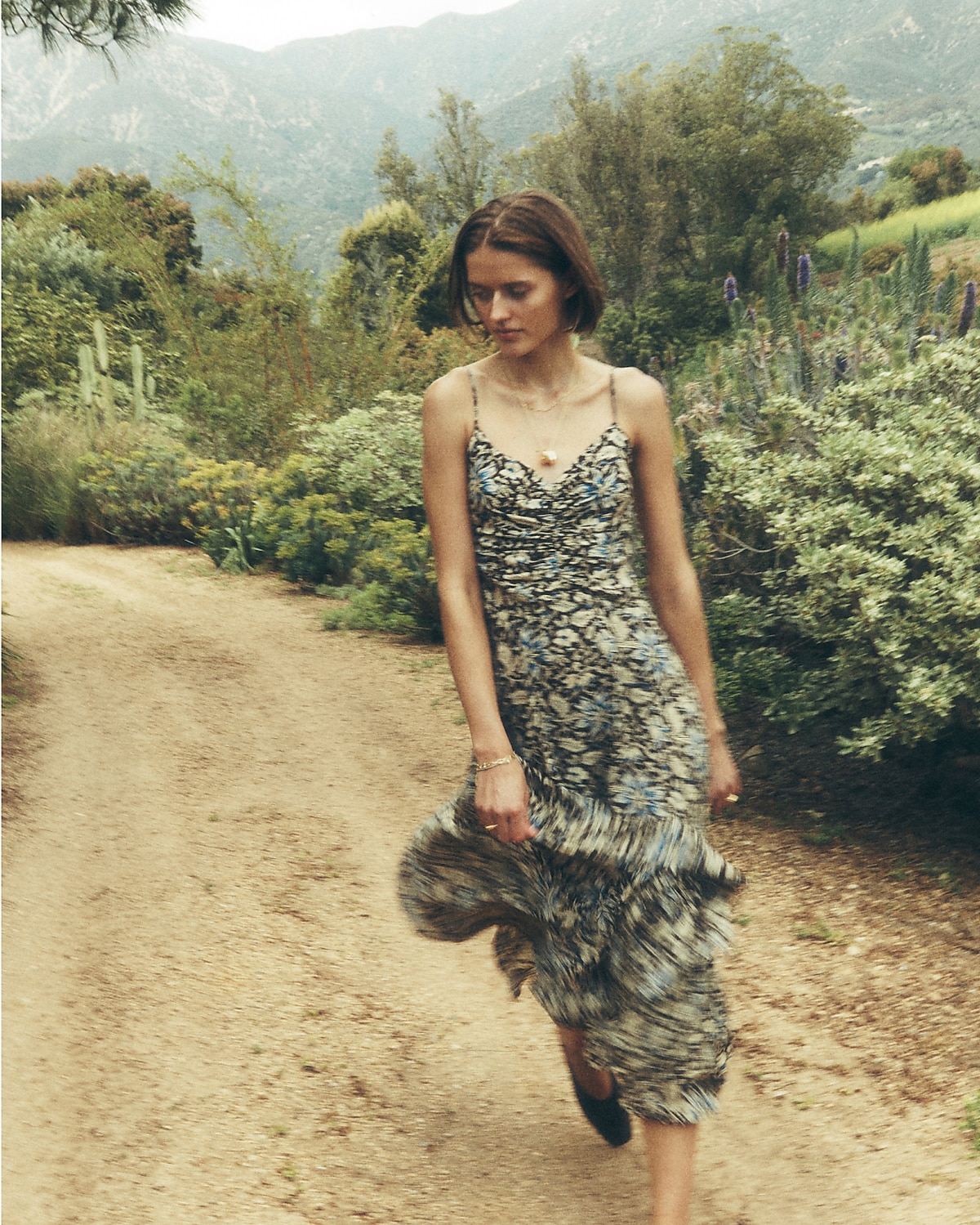 women wearing a button down shirt