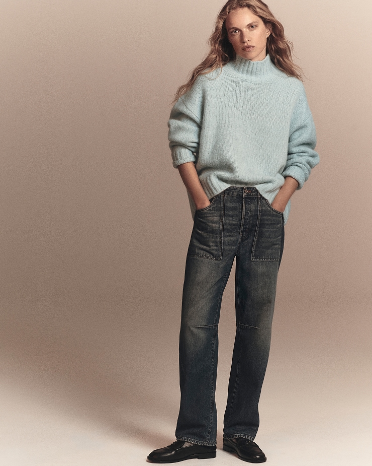 The Darted Barrel-Leg Jean