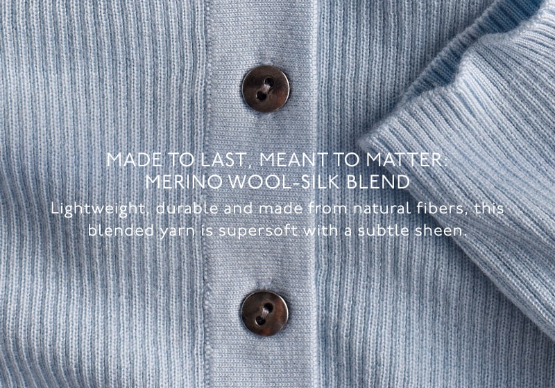 Deep V-Neck Cardigan