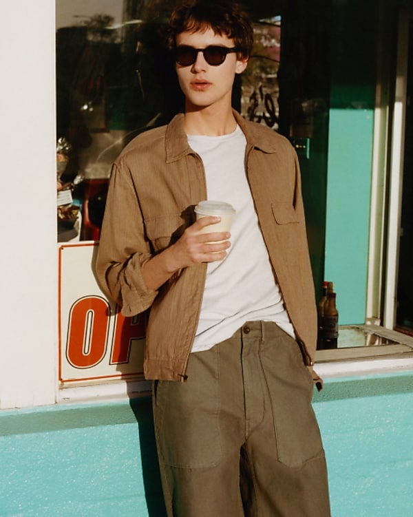 alexa chung wearing coat