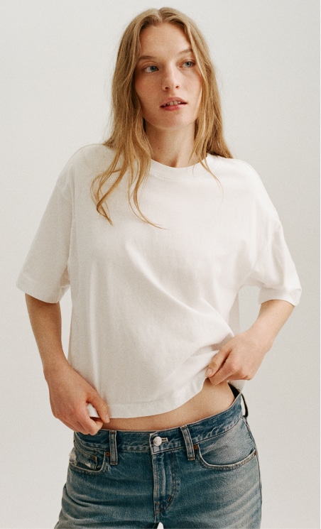The Boxy Crop Tee