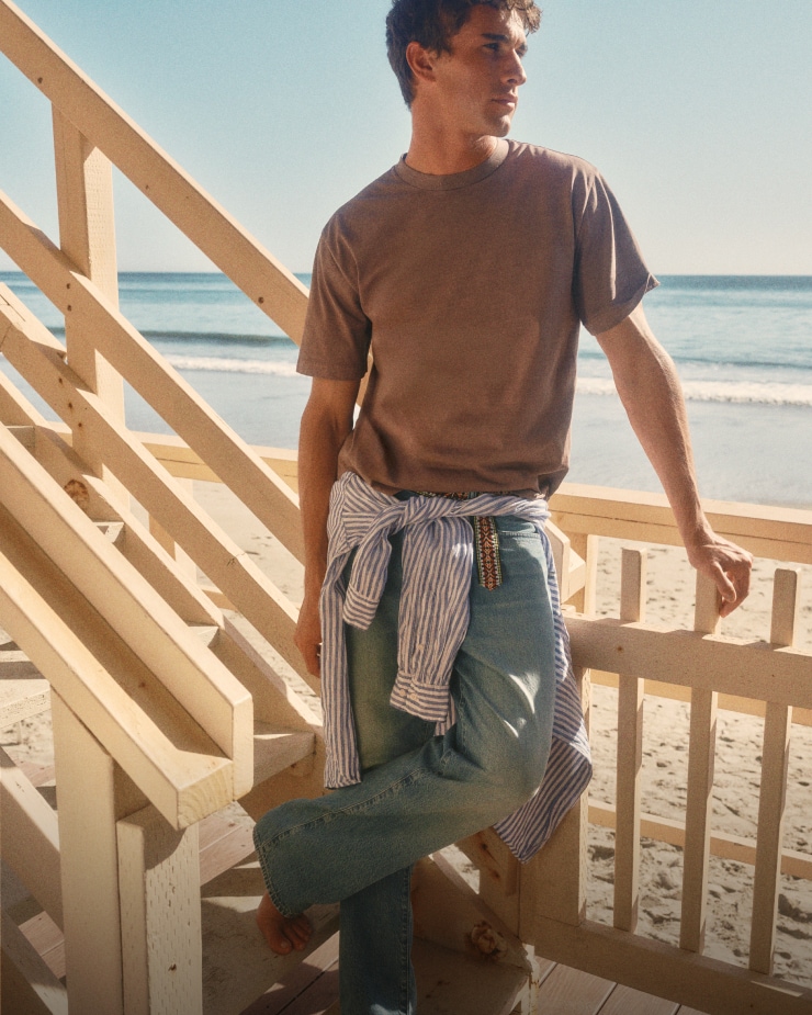 Chambray Classic Ex-Boyfriend Shirt in Mazzy Wash | Madewell