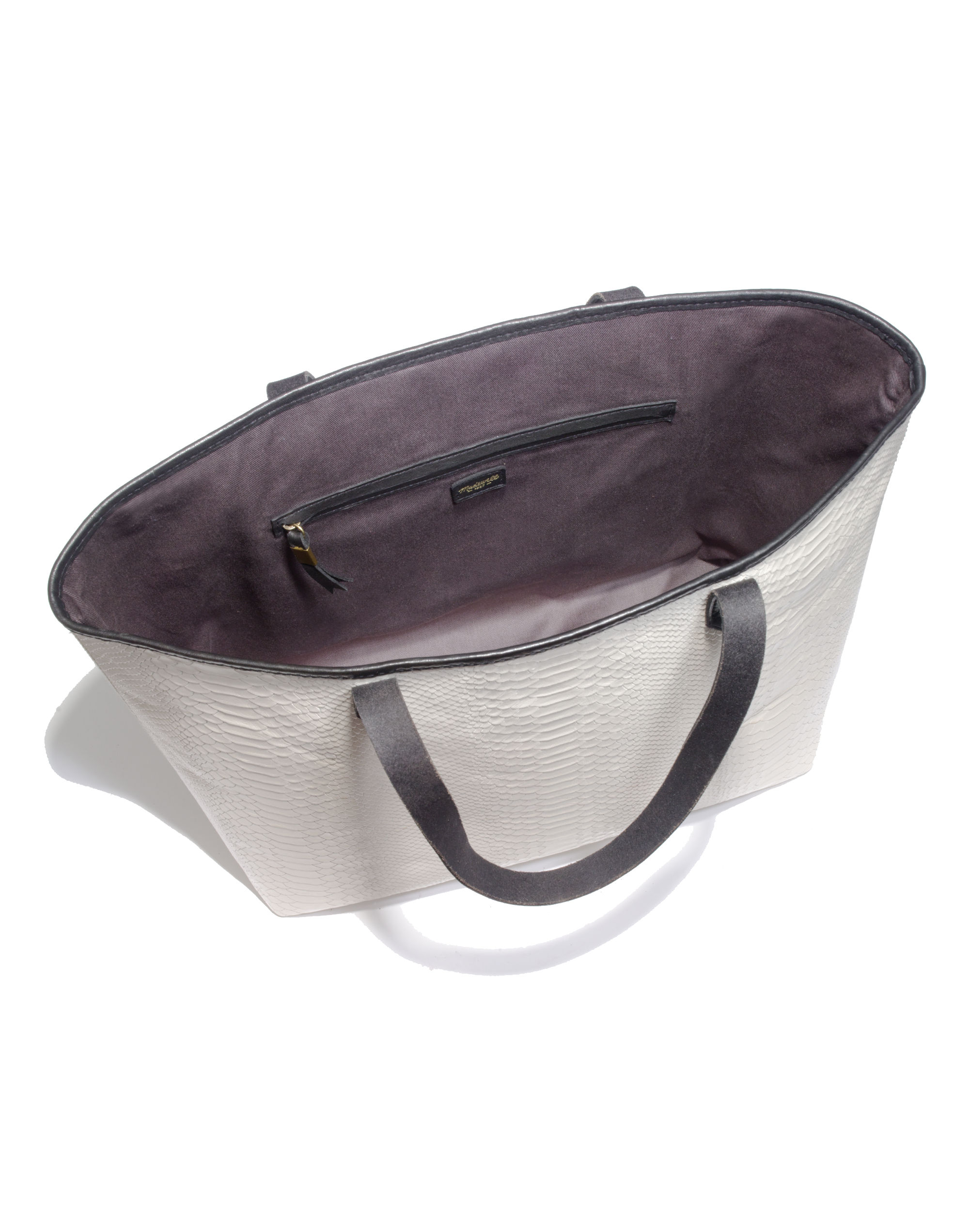 The Transport Tote in Snakeprint