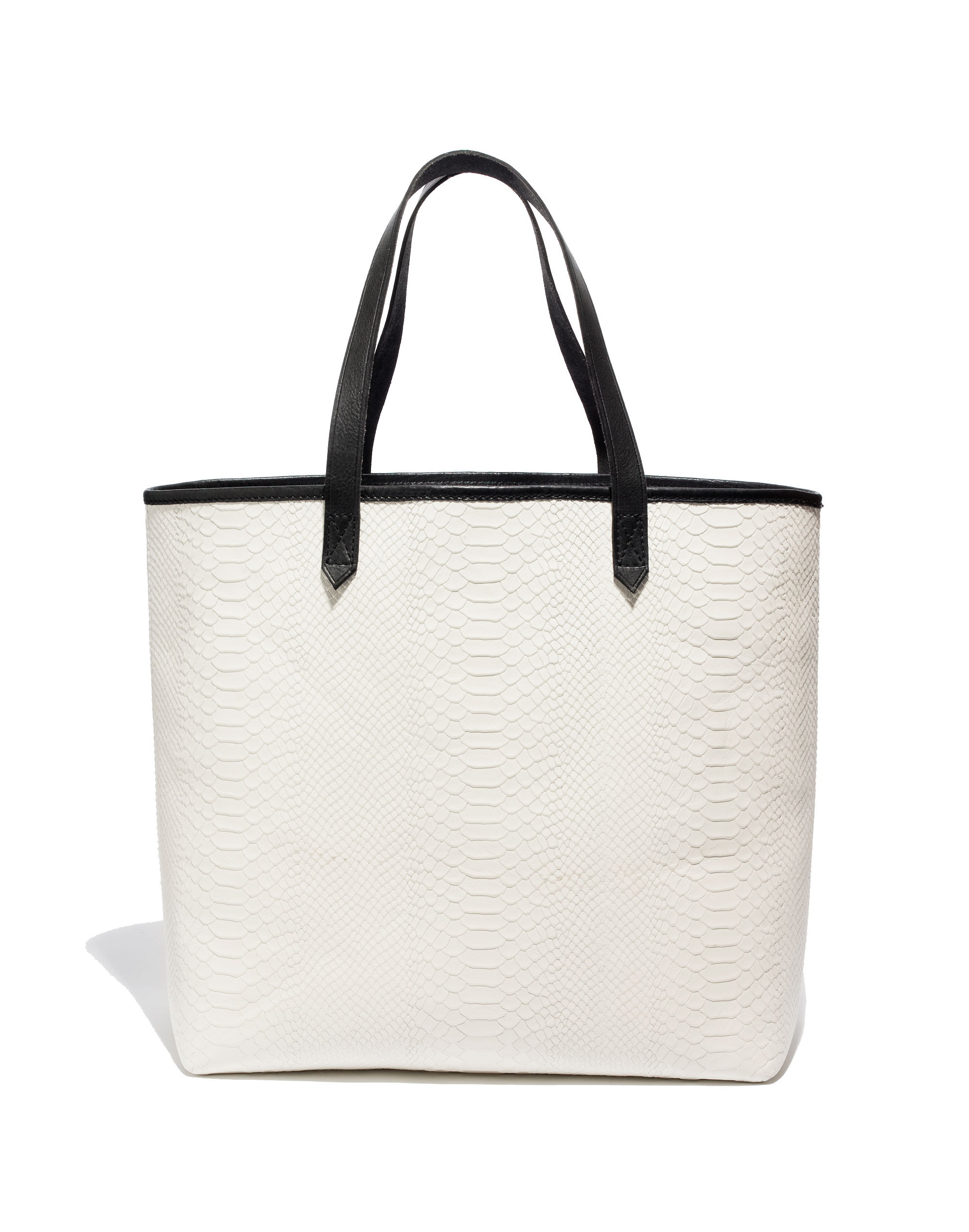 The Transport Tote in Snakeprint