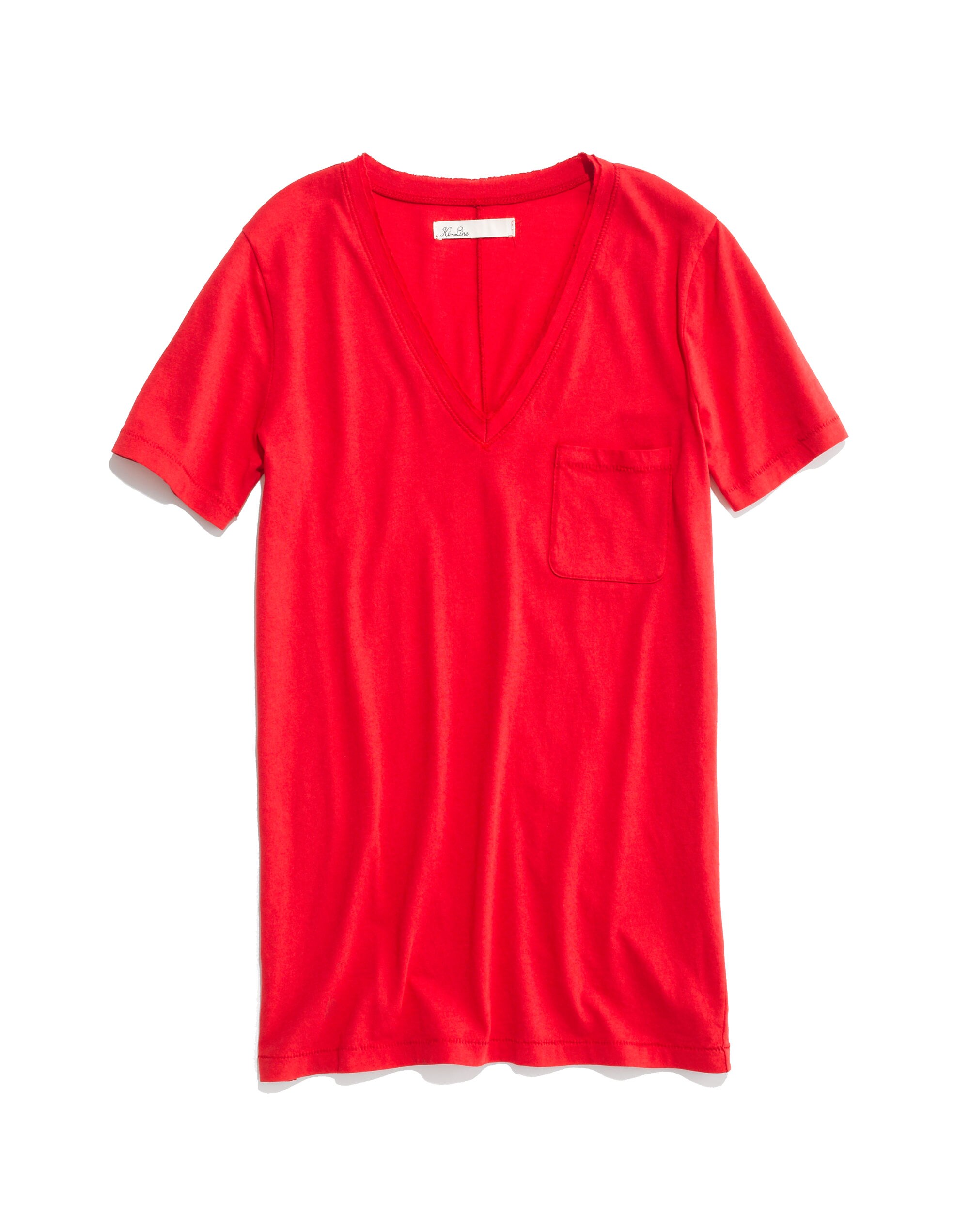 V-Neck Pocket Tee