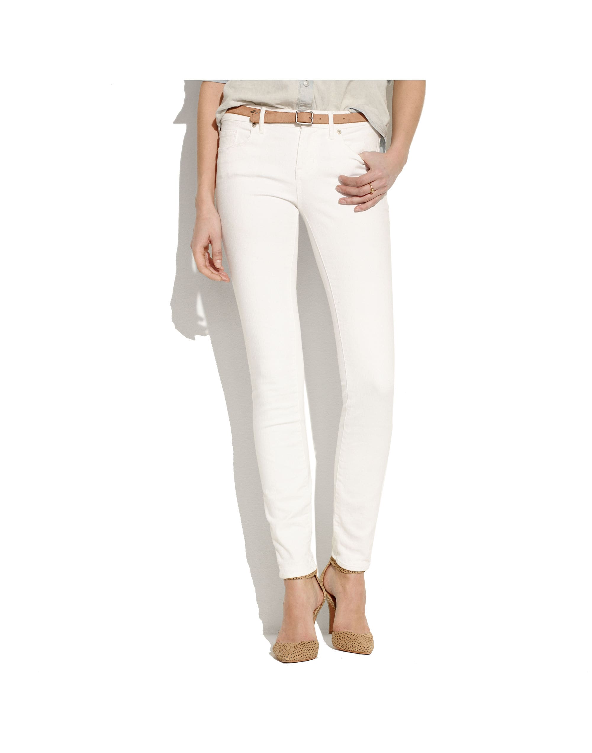 Skinny Skinny Jeans in Pure White