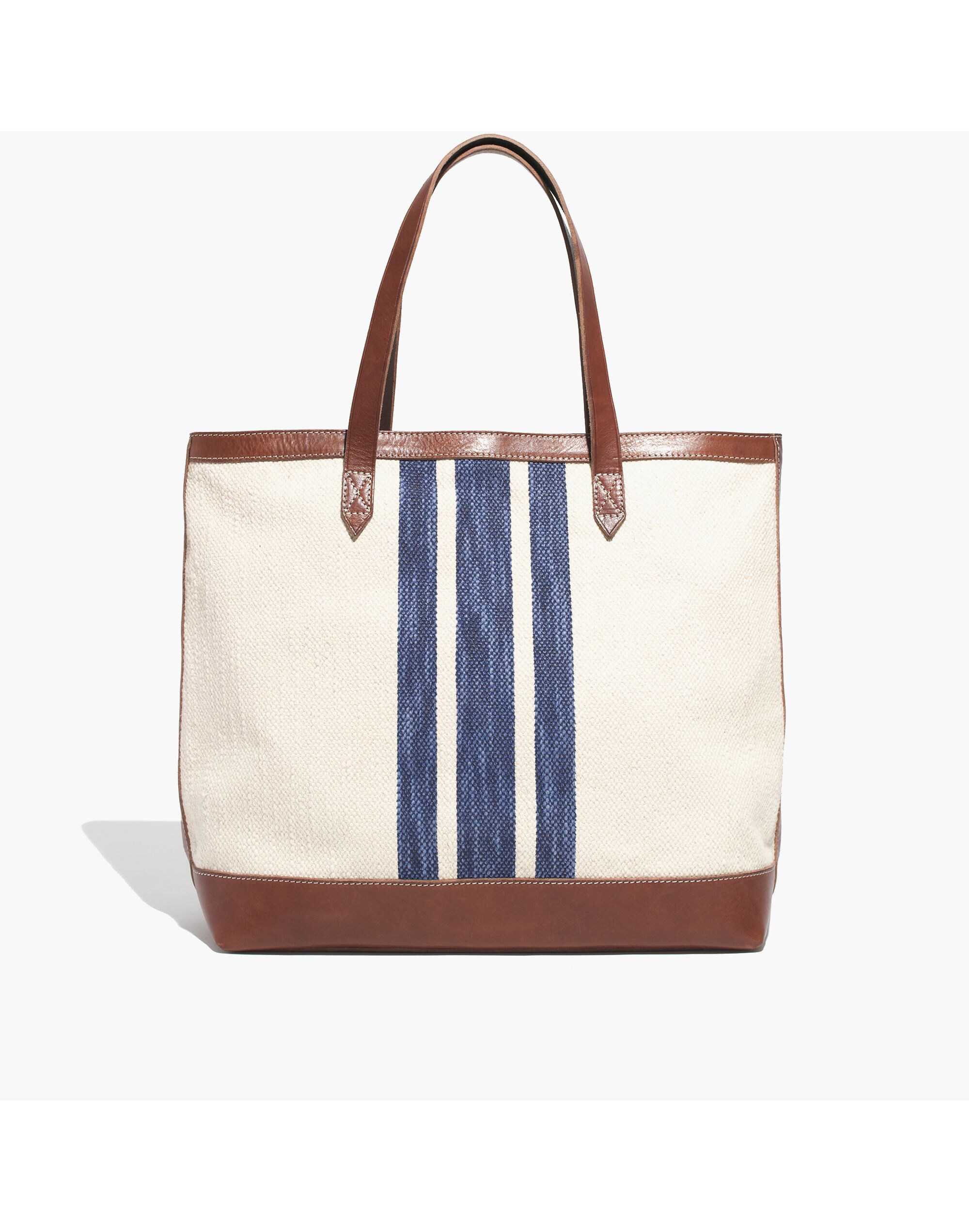 The Transport Tote in Surf Stripe