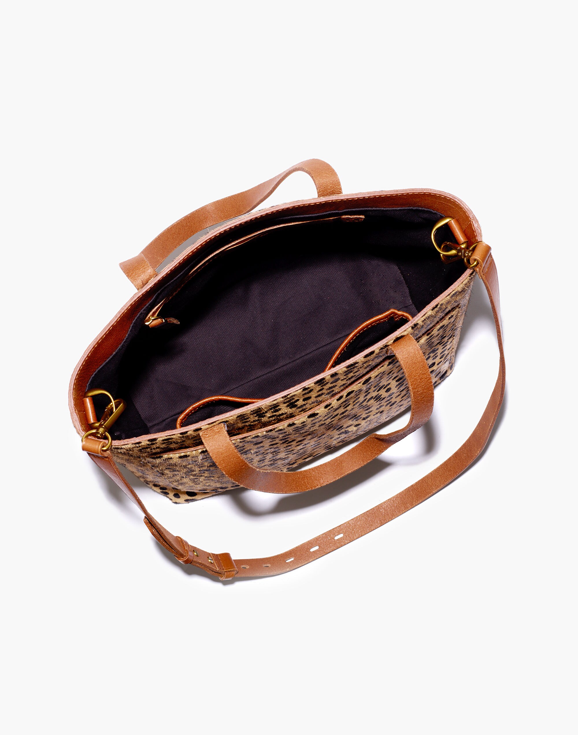 The Medium Transport Tote: Printed Calf Hair Edition