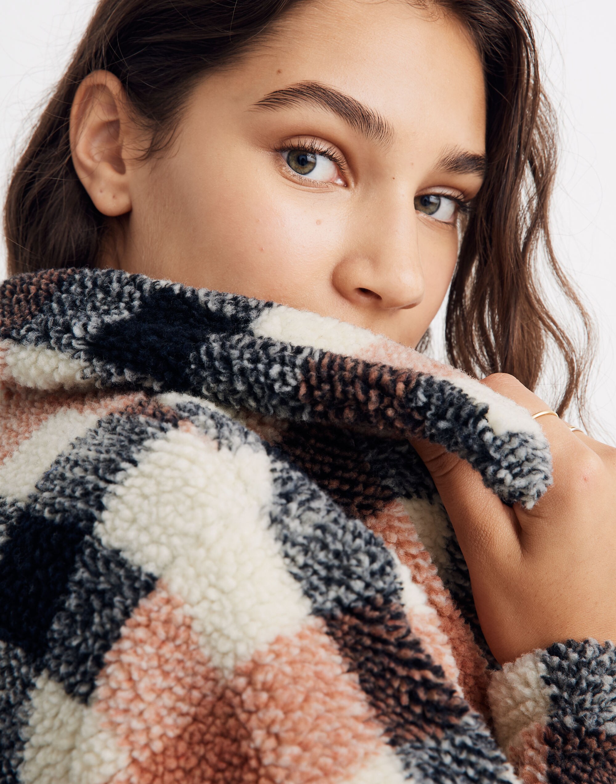 Different fabrics and lengths of floral skirts