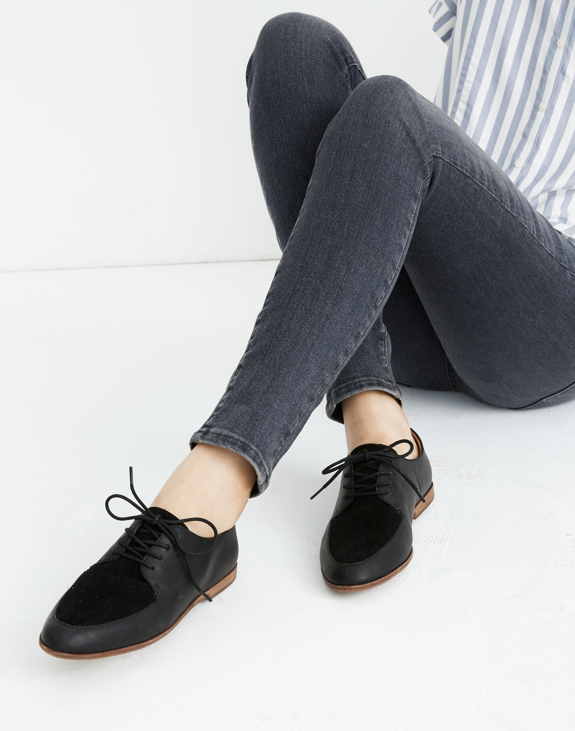 The Alex Oxford in Leather and Suede