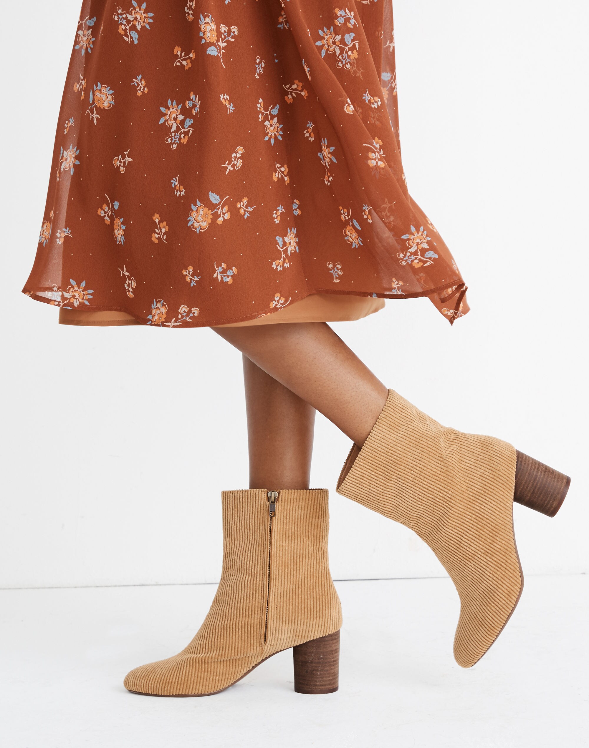 The Kaila Boot in Corduroy