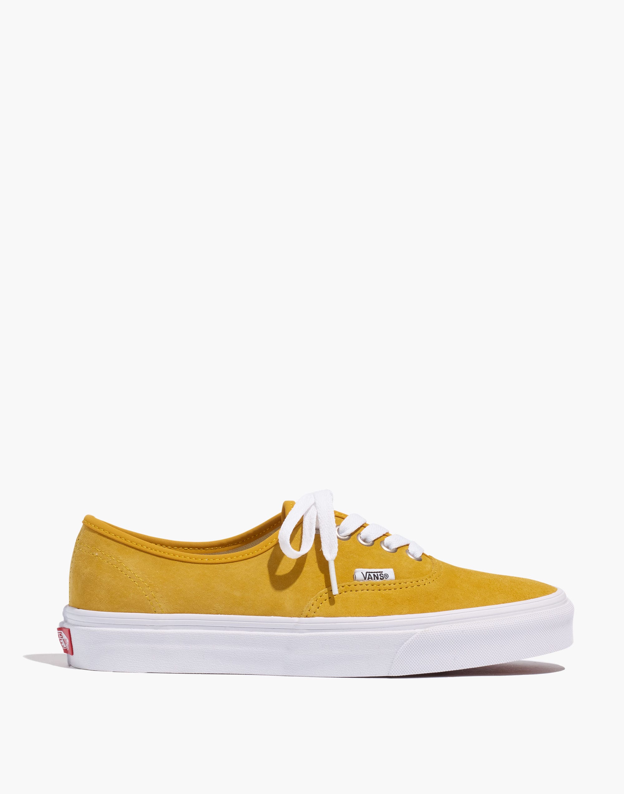 Vans&reg; Unisex Authentic Lace-Up Sneakers in Mango Suede