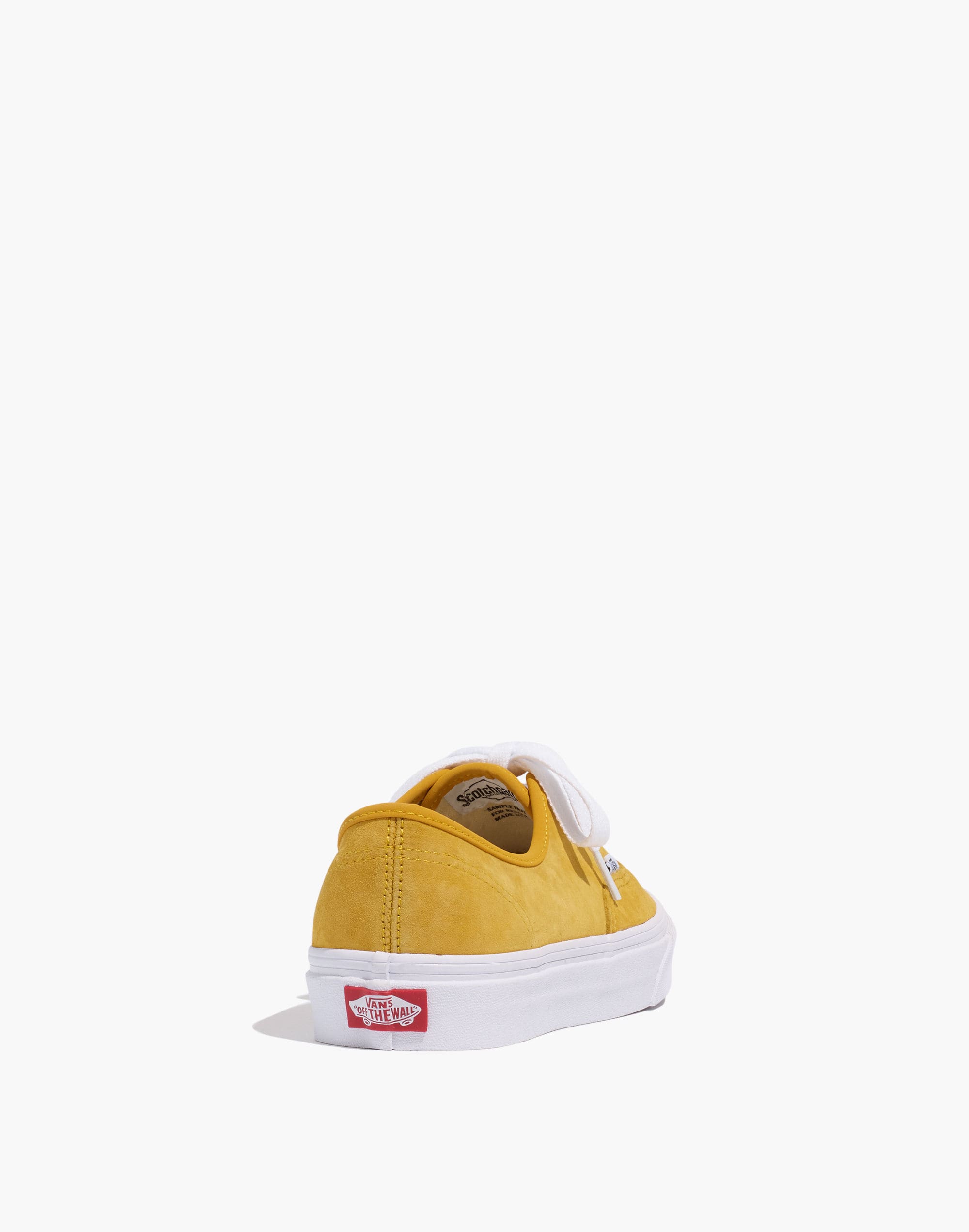 Vans&reg; Unisex Authentic Lace-Up Sneakers in Mango Suede