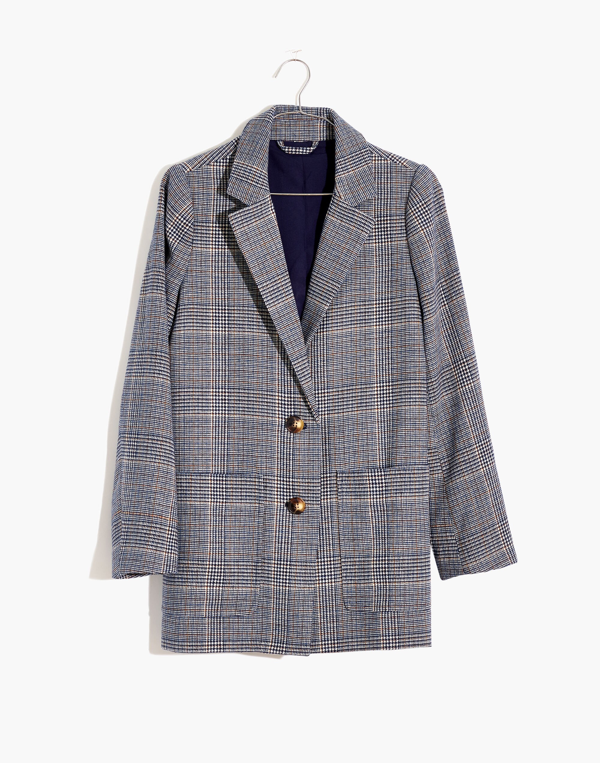 Dorset Blazer in Navy Glen Plaid