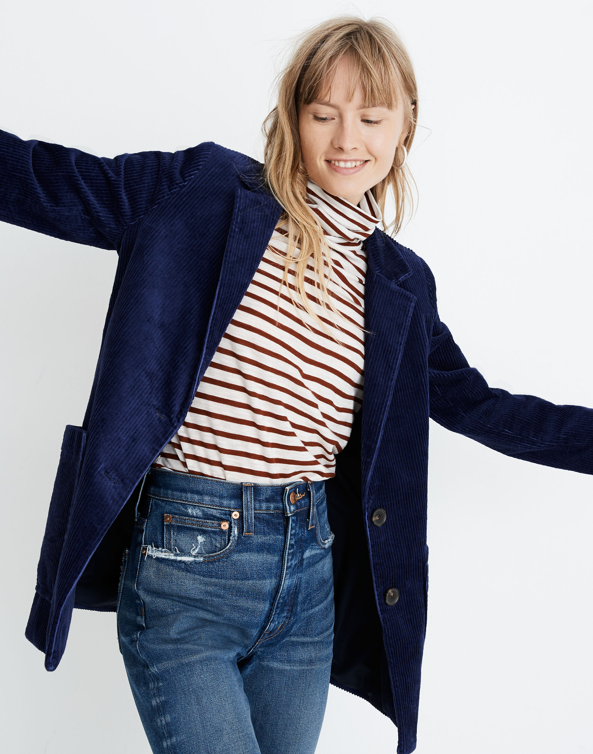 corduroy dorset blazer