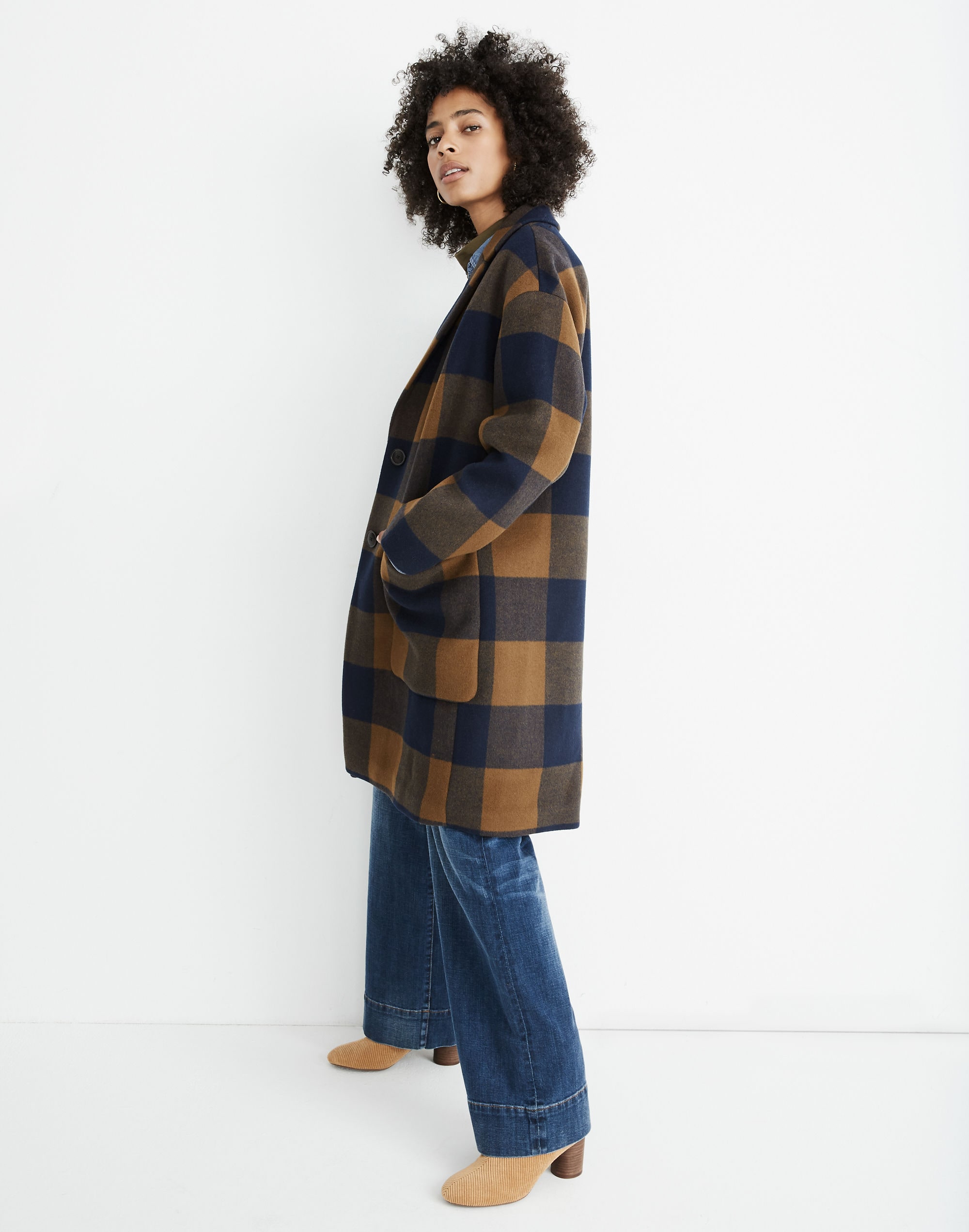 Elmcourt Coat in Buffalo Check