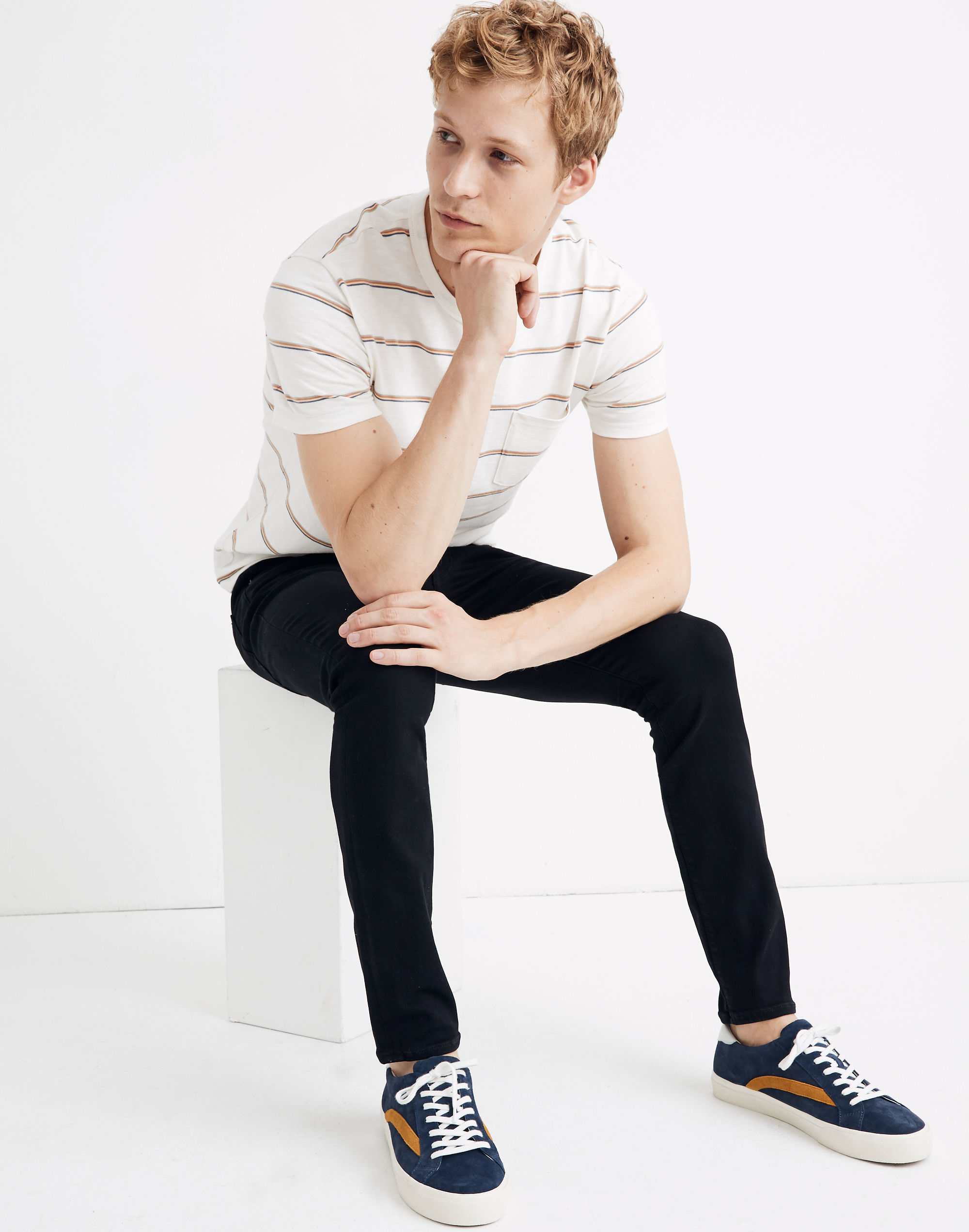 Skinny Everyday Flex Jeans in Hastings Wash