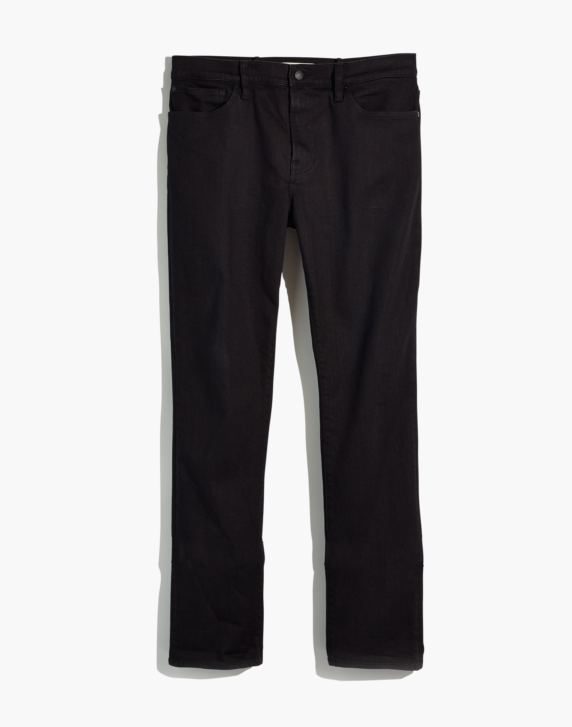 Athletic Slim Jeans in Black Wash