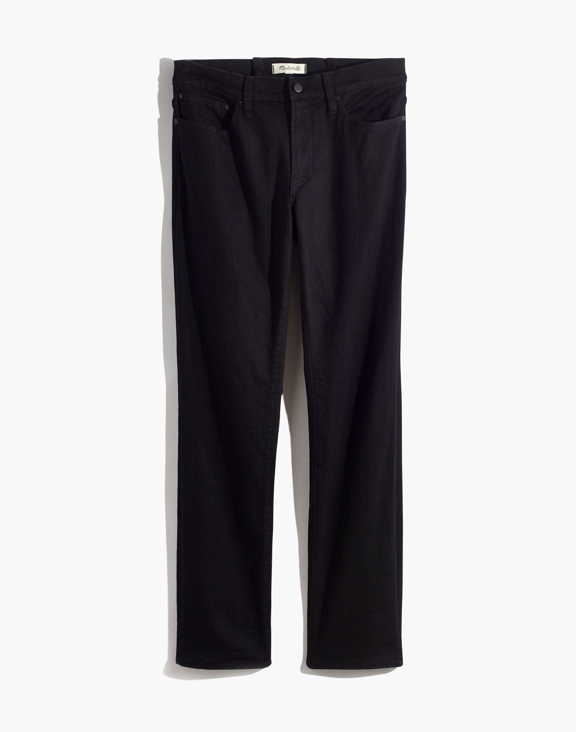 Straight Authentic Flex Jeans in Black Wash