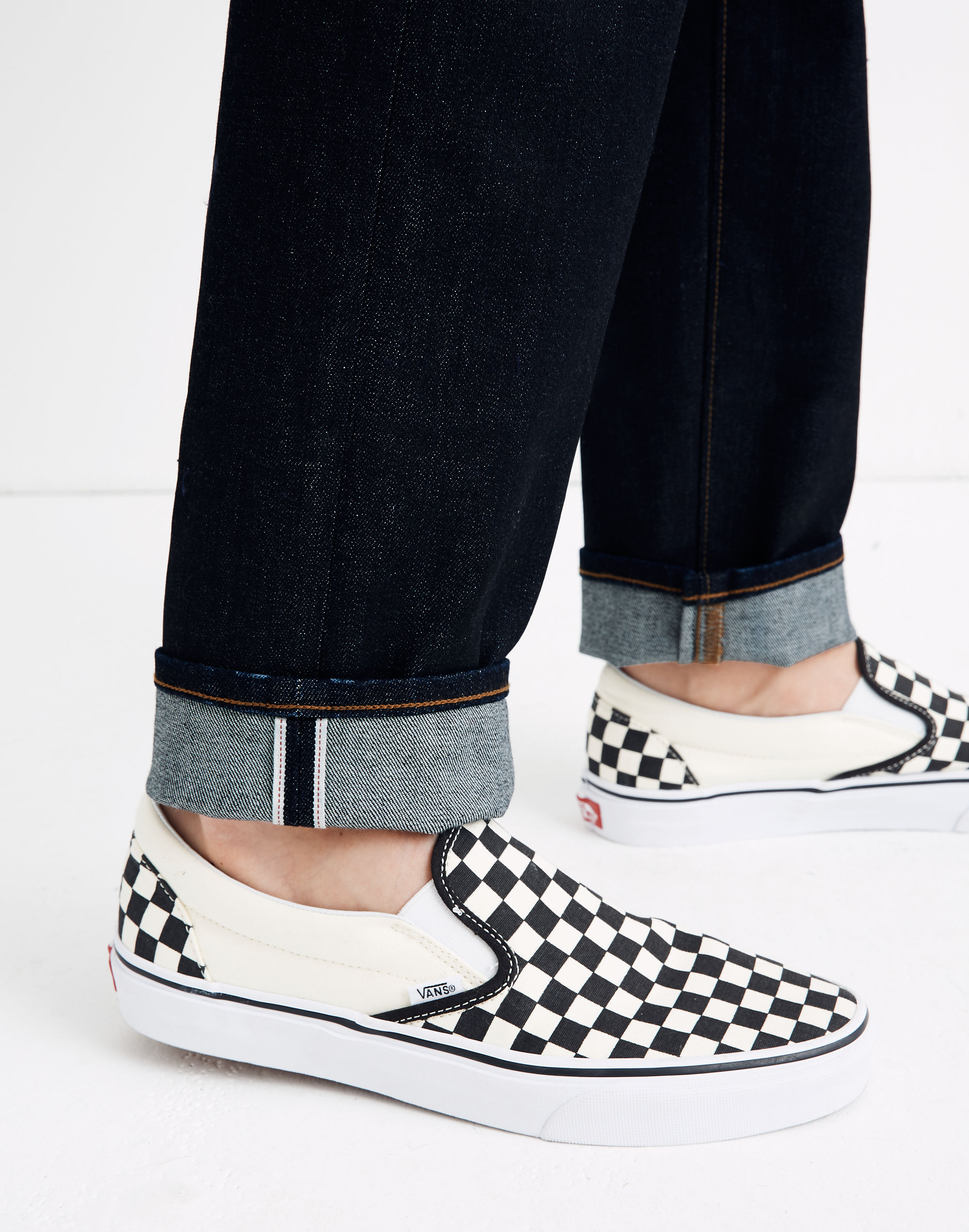 Straight Authentic Flex Selvedge Jeans in Resin Rinse