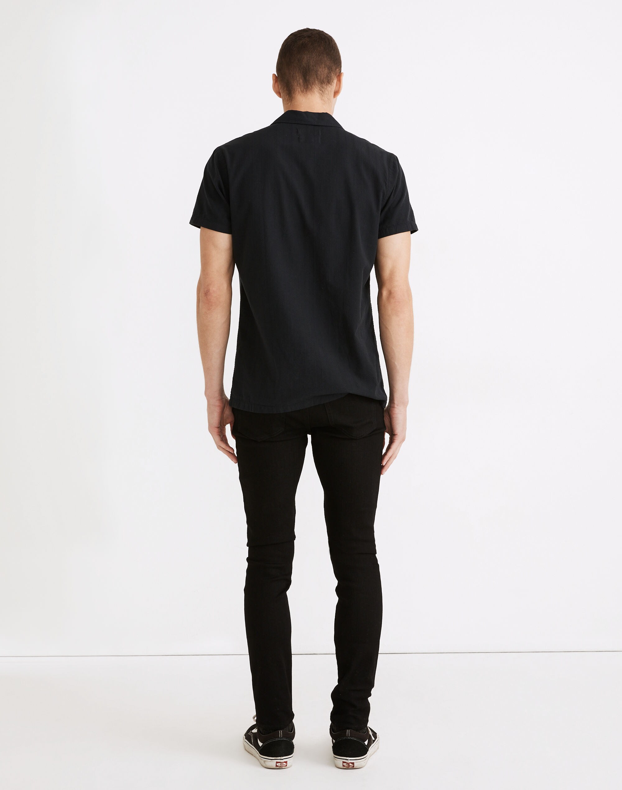 Skinny Jeans in Black Wash