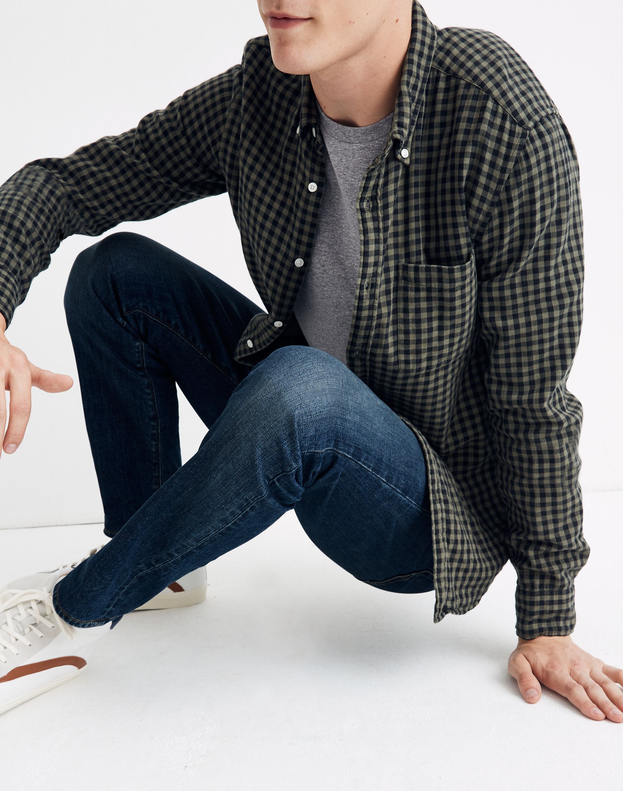 Skinny Everyday Flex Jeans in Bramlett Wash: TENCEL&trade; Denim Edition