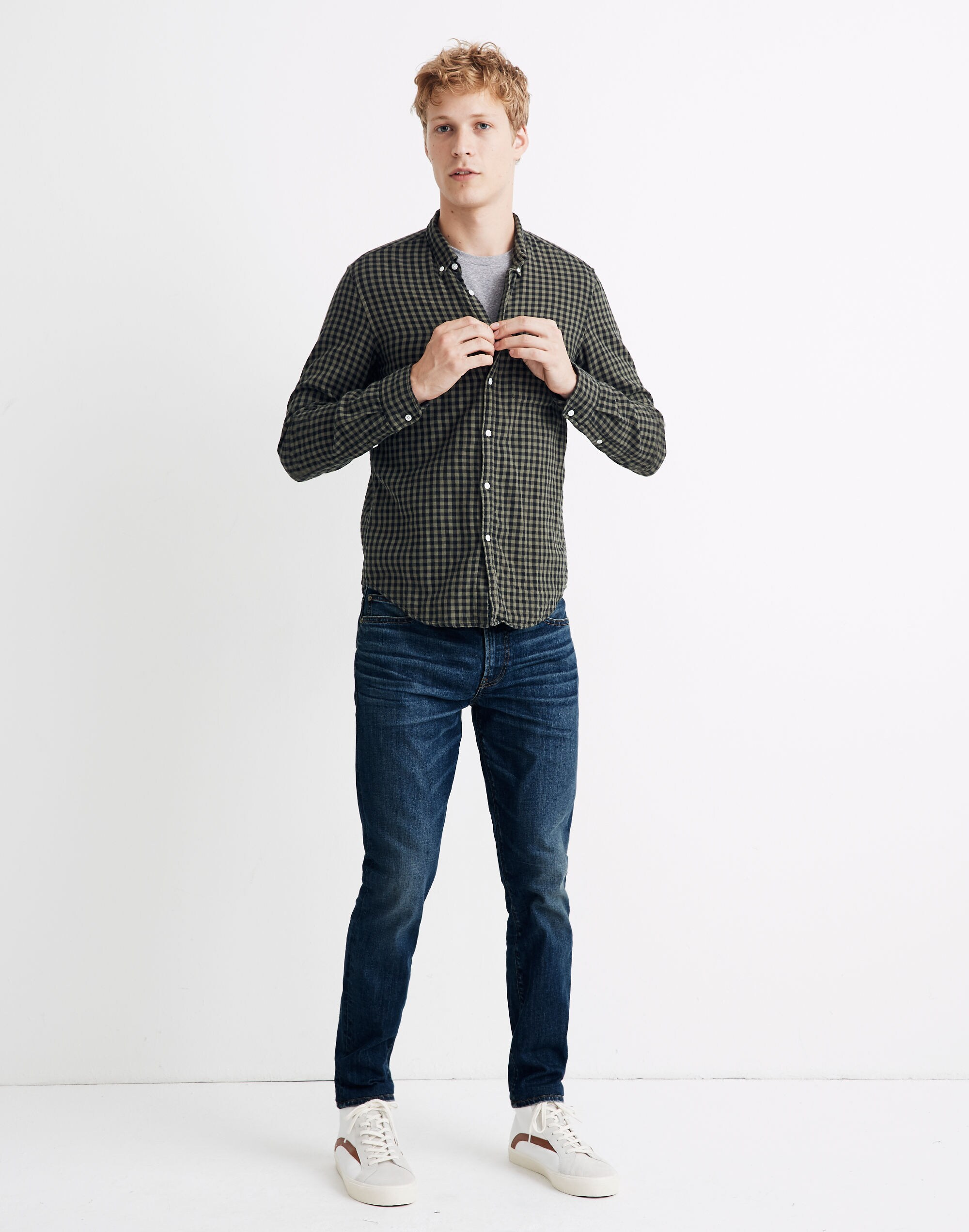 Skinny Everyday Flex Jeans in Bramlett Wash: TENCEL&trade; Denim Edition