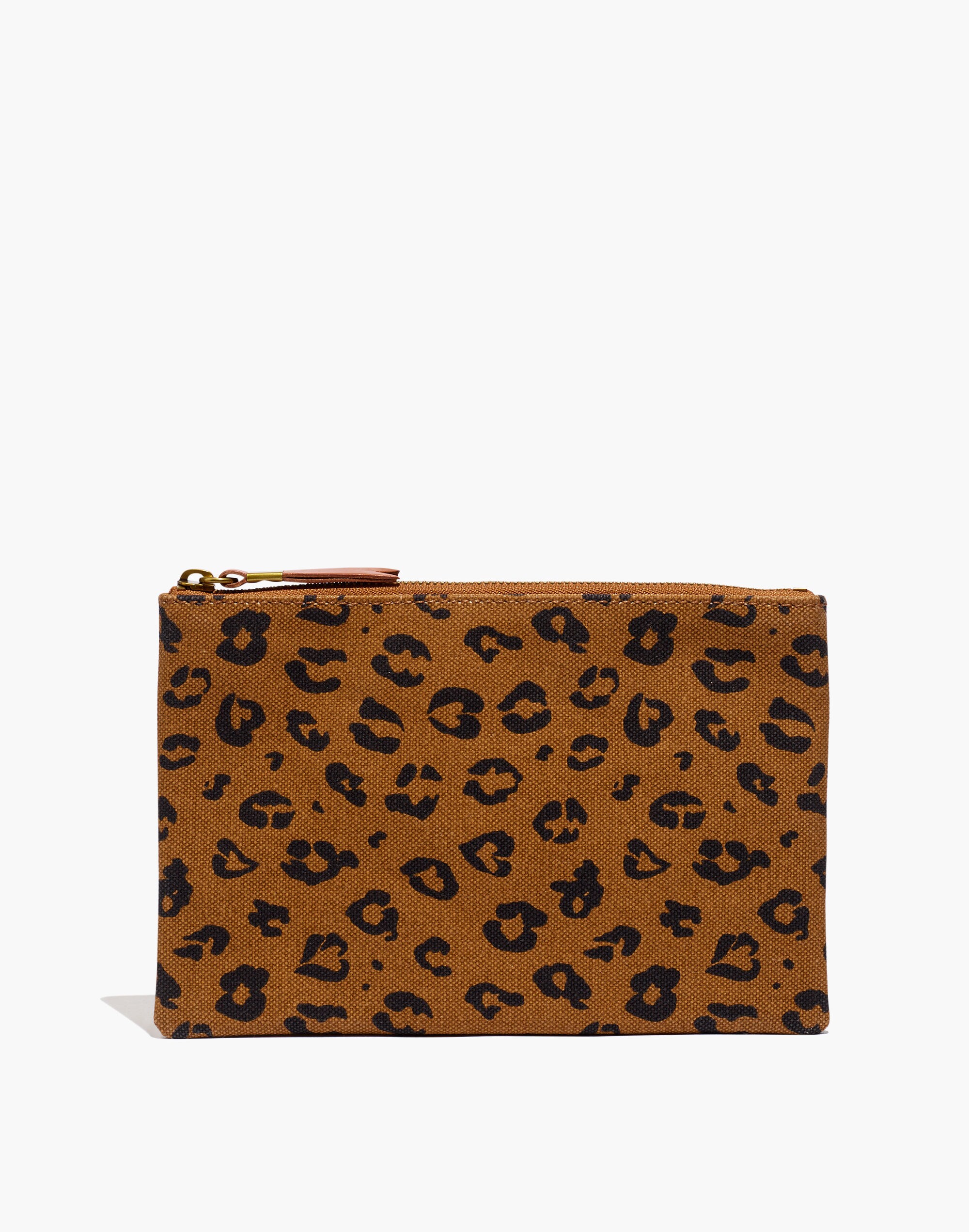 The Canvas Pouch Clutch in Painted Spots