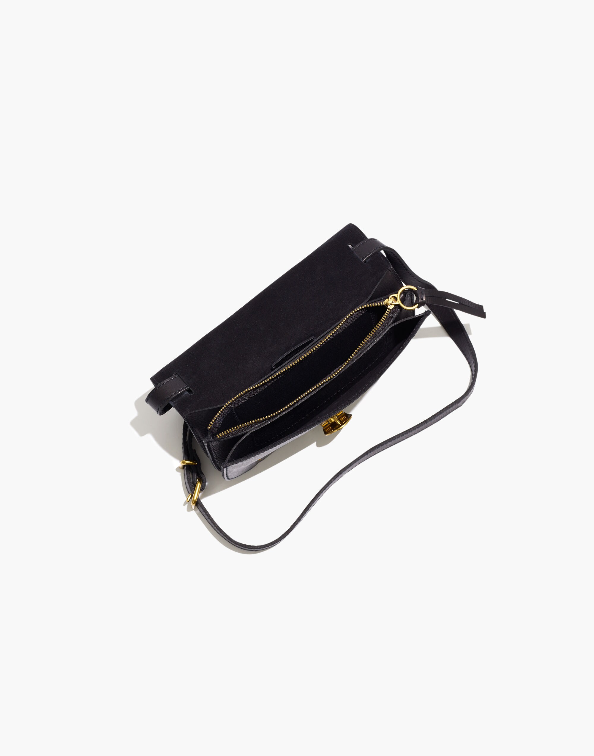 The Abroad Convertible Crossbody Bag in Leather
