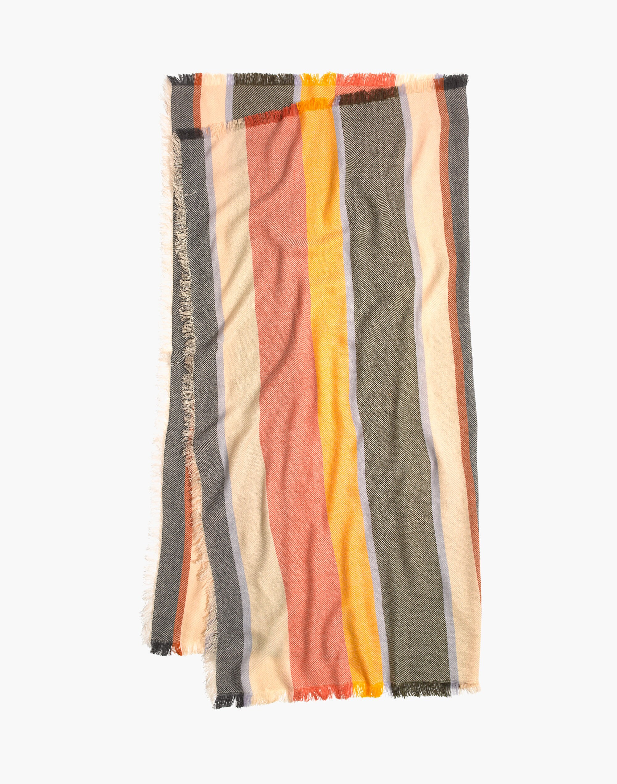 Striped Blanket Scarf