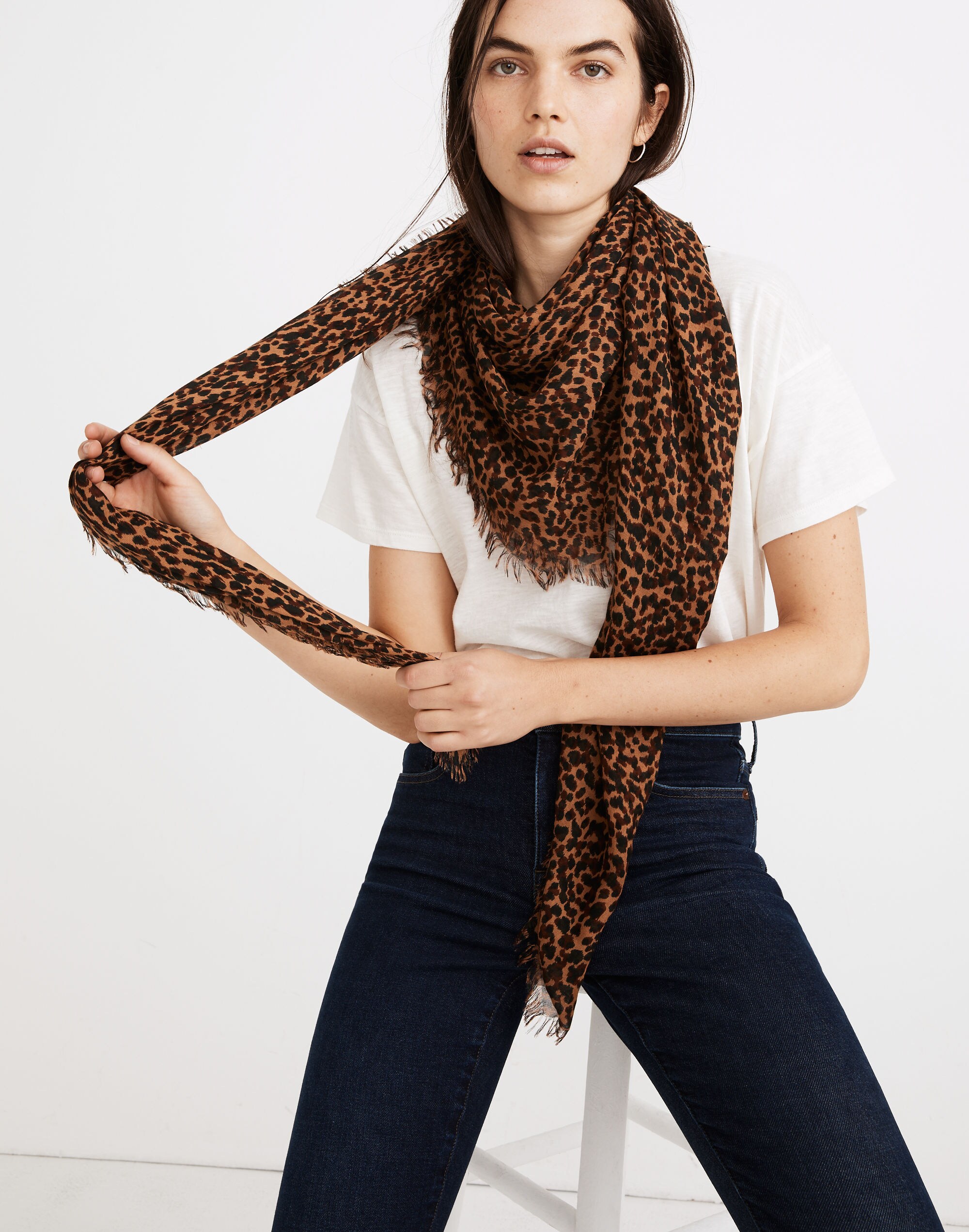 Leopard Scarf