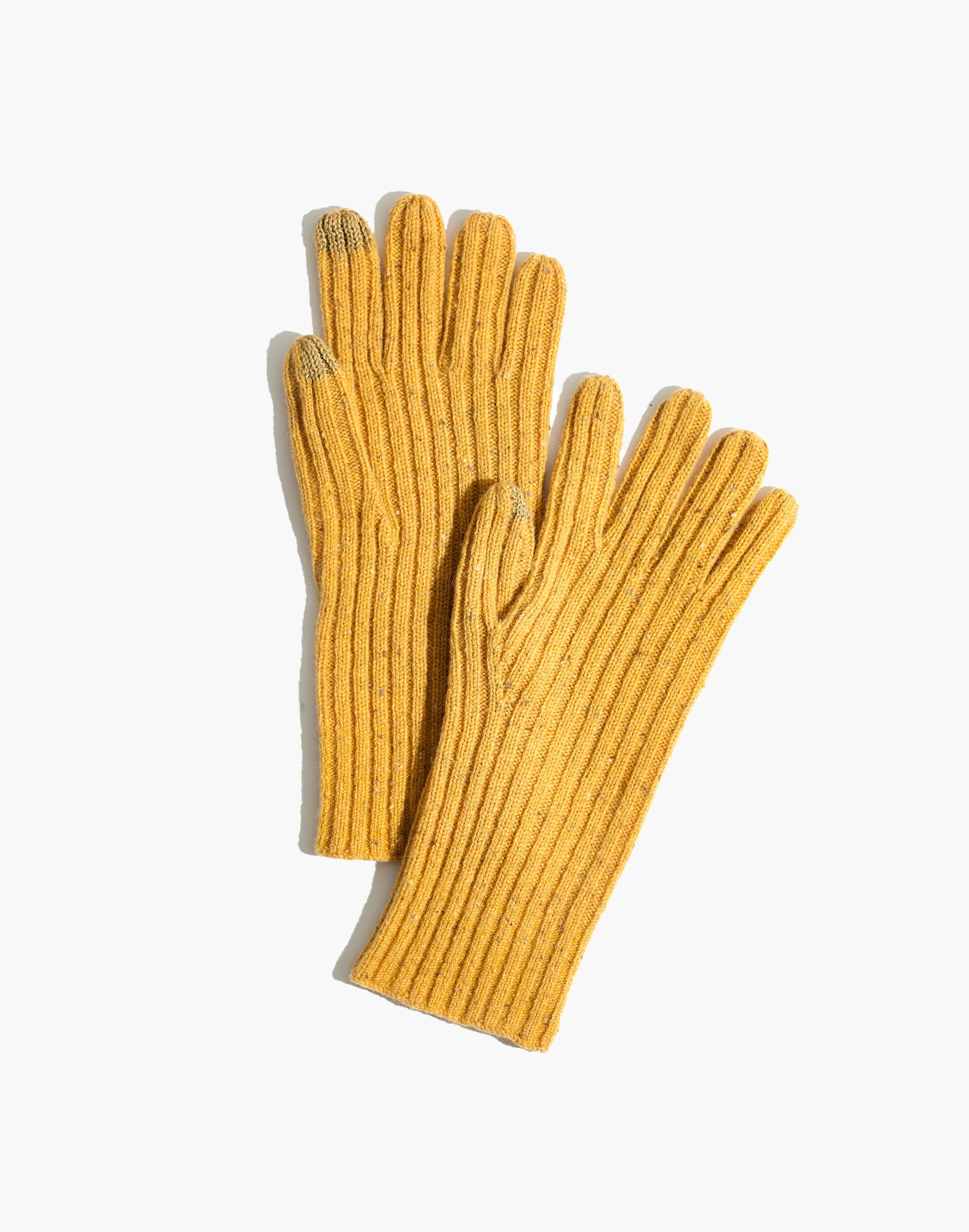 Ribbed Texting Gloves