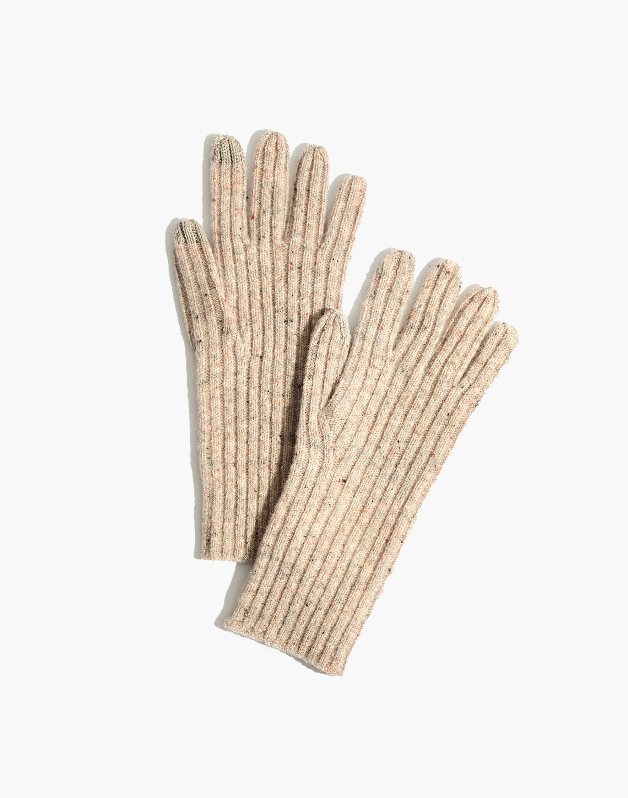 Ribbed Texting Gloves