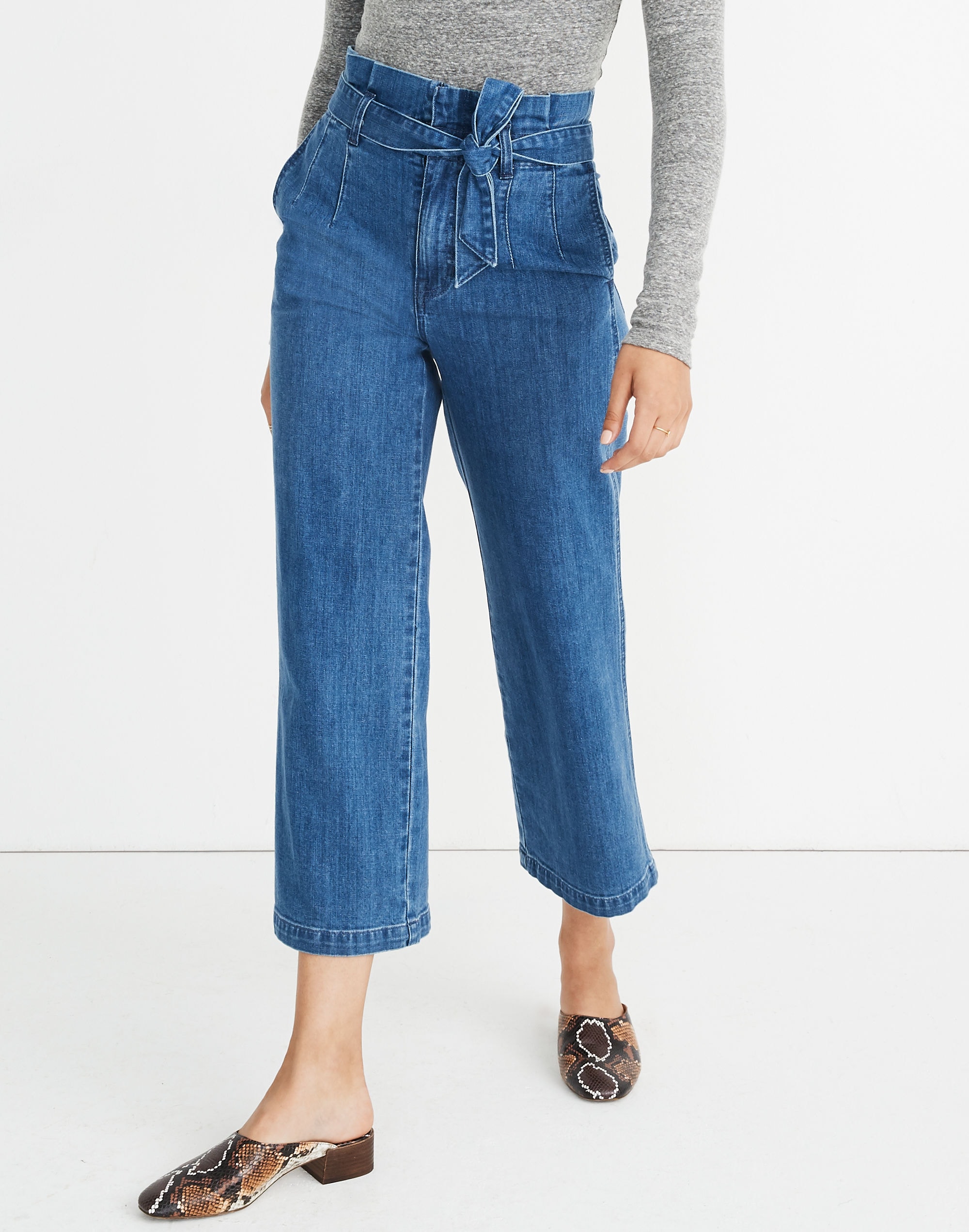 Paperbag Jeans in Flannigan Wash