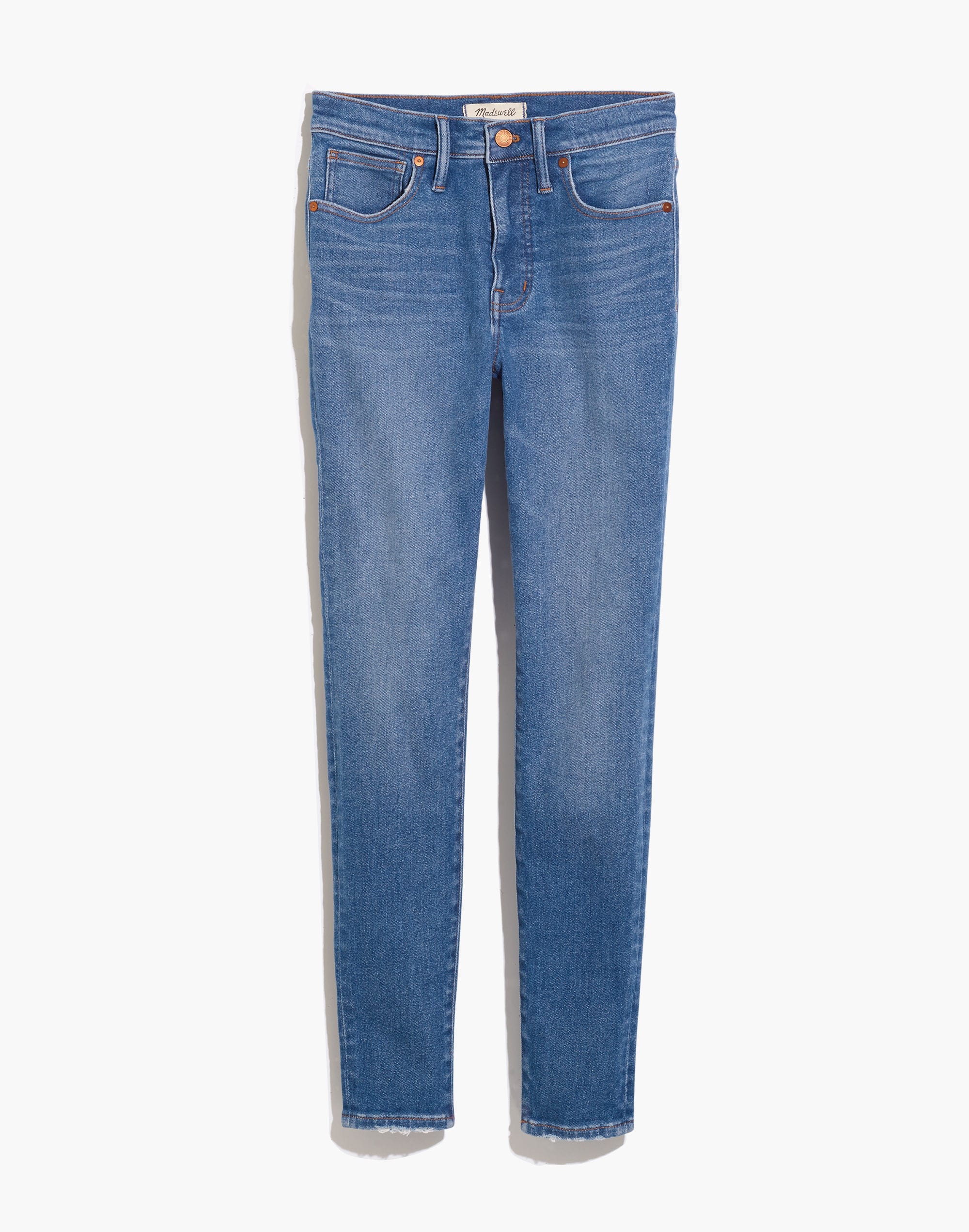 9" Mid-Rise Skinny Jeans in Pearson Wash