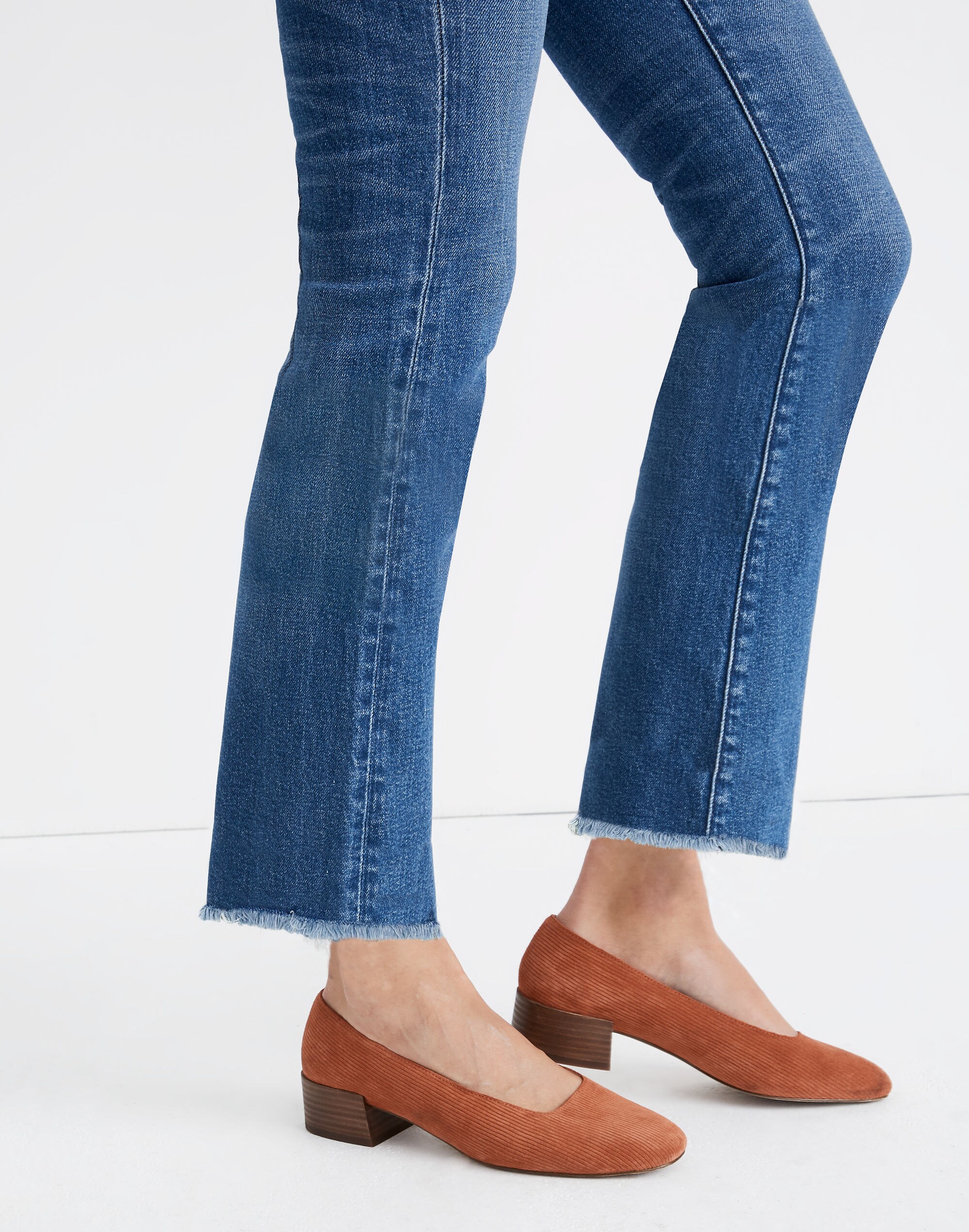 Cali Demi-Boot Jeans in Columbus Wash: Comfort Stretch Edition