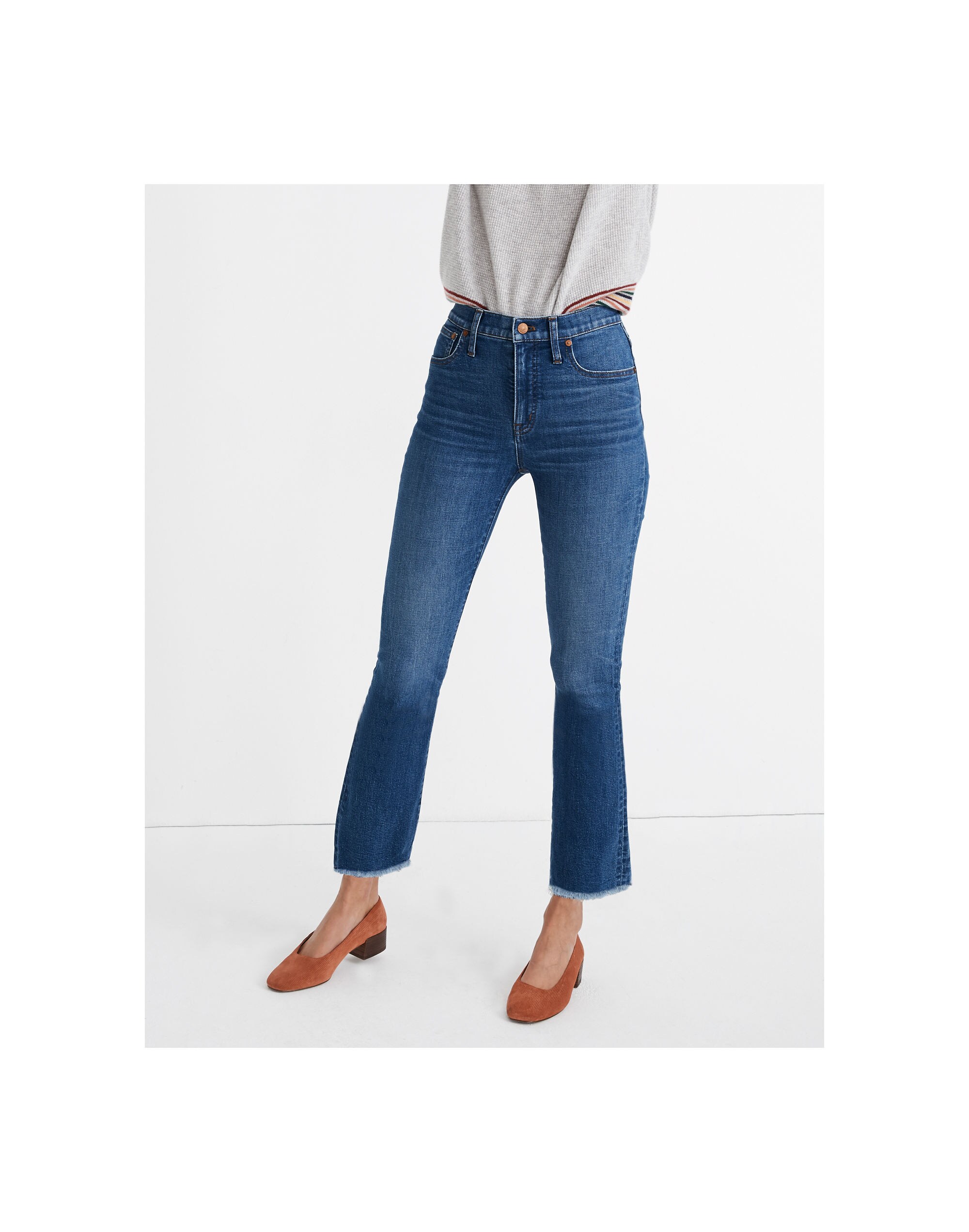 Cali Demi-Boot Jeans in Columbus Wash: Comfort Stretch Edition
