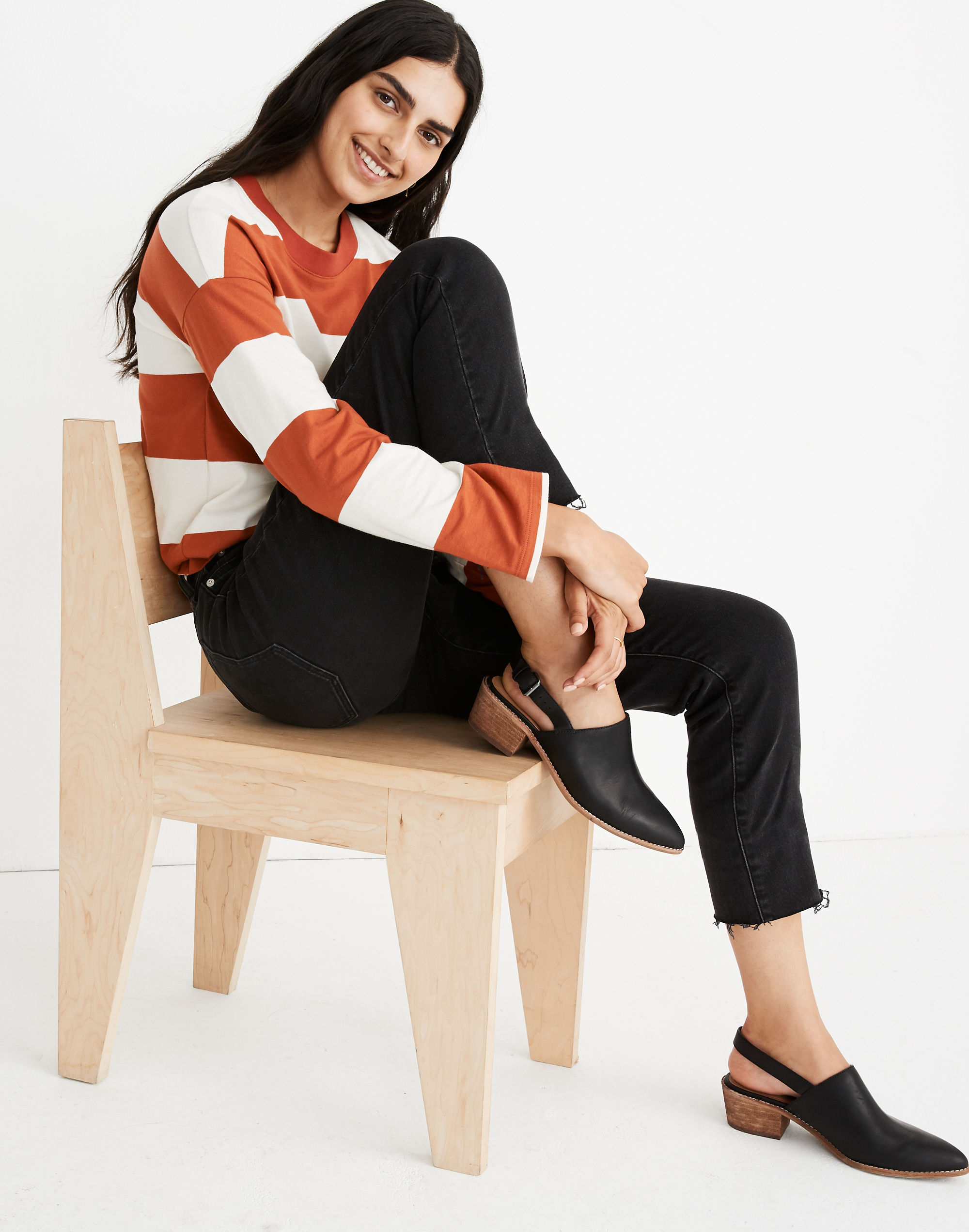 The High-Rise Slim Boyjean in Lunar Wash