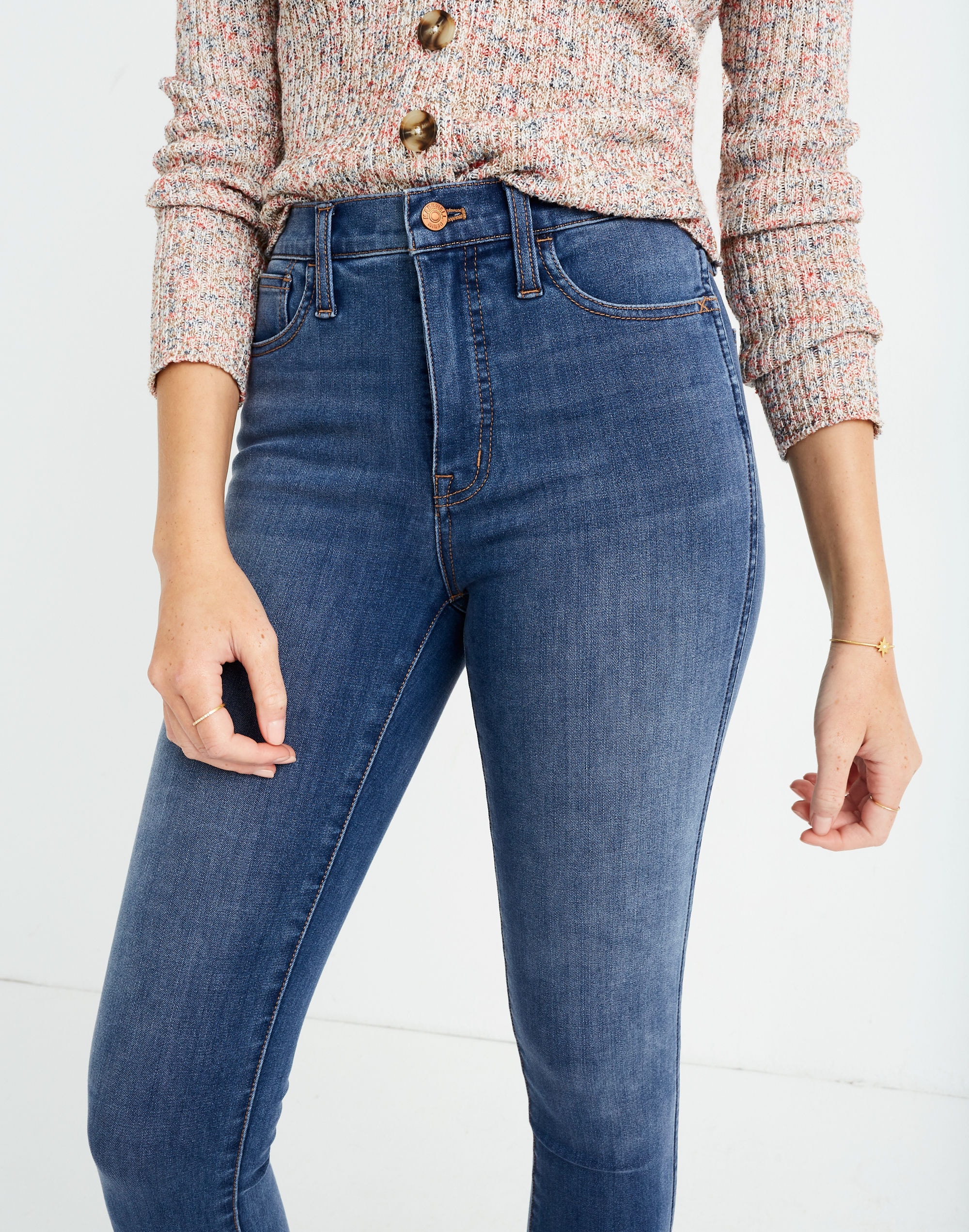 10" High-Rise Roadtripper Jeggings in Moorfield Wash