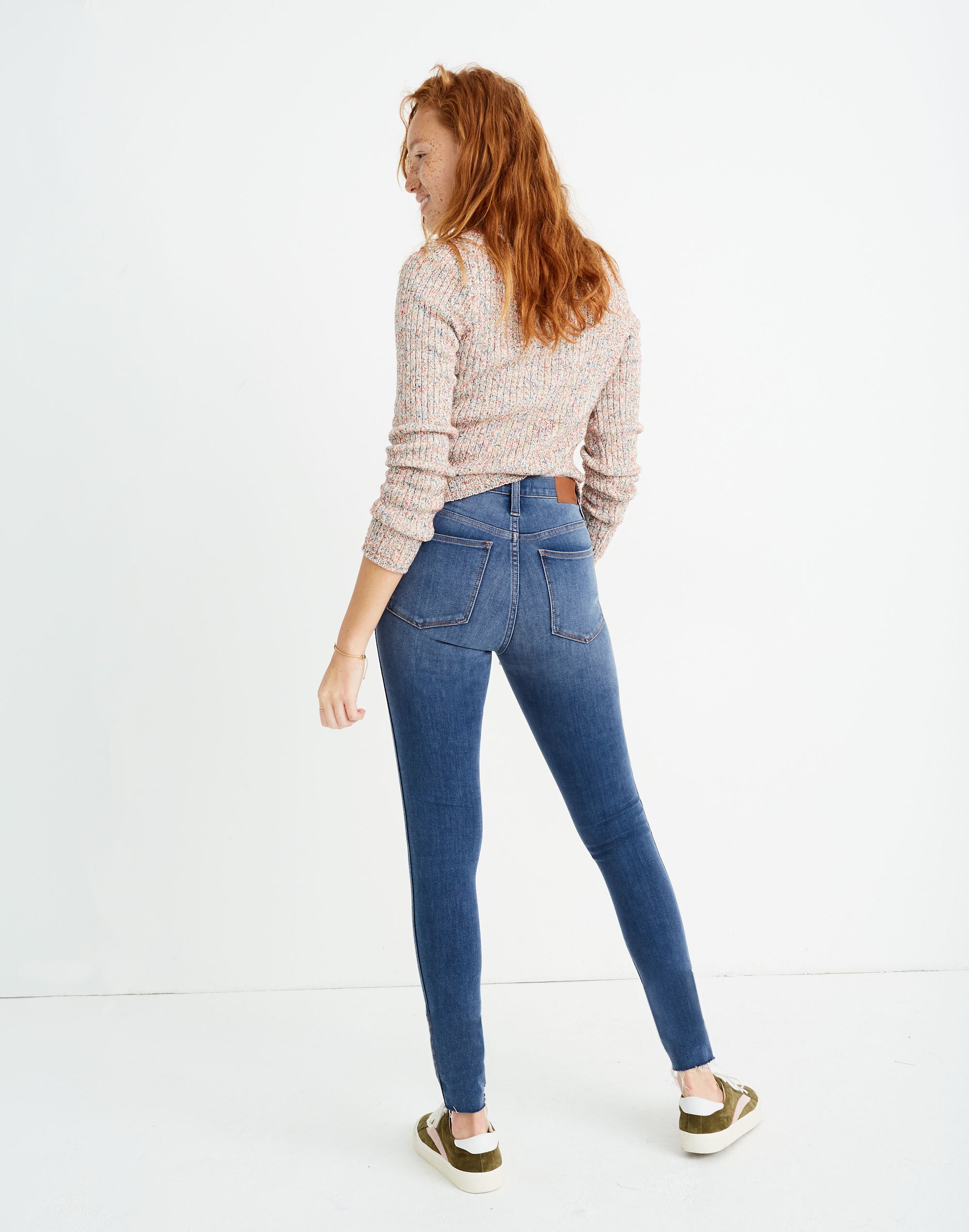 10" High-Rise Roadtripper Jeggings in Moorfield Wash