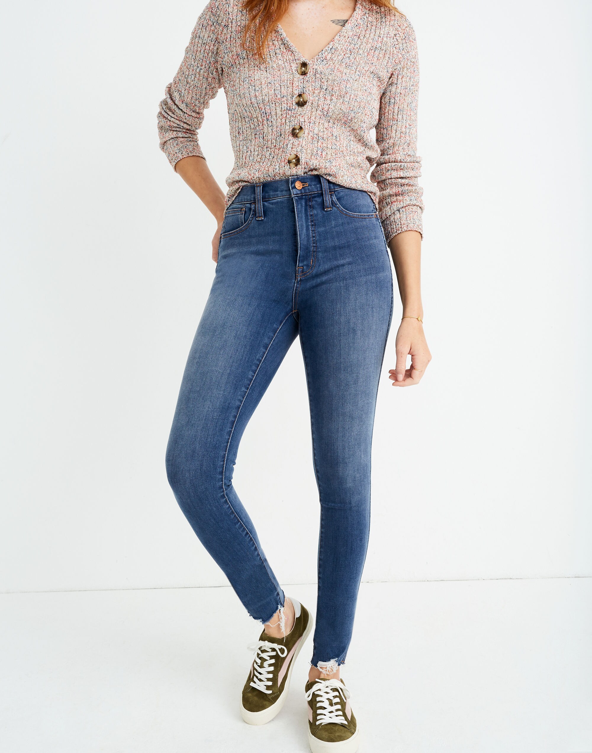 10" High-Rise Roadtripper Jeggings in Moorfield Wash