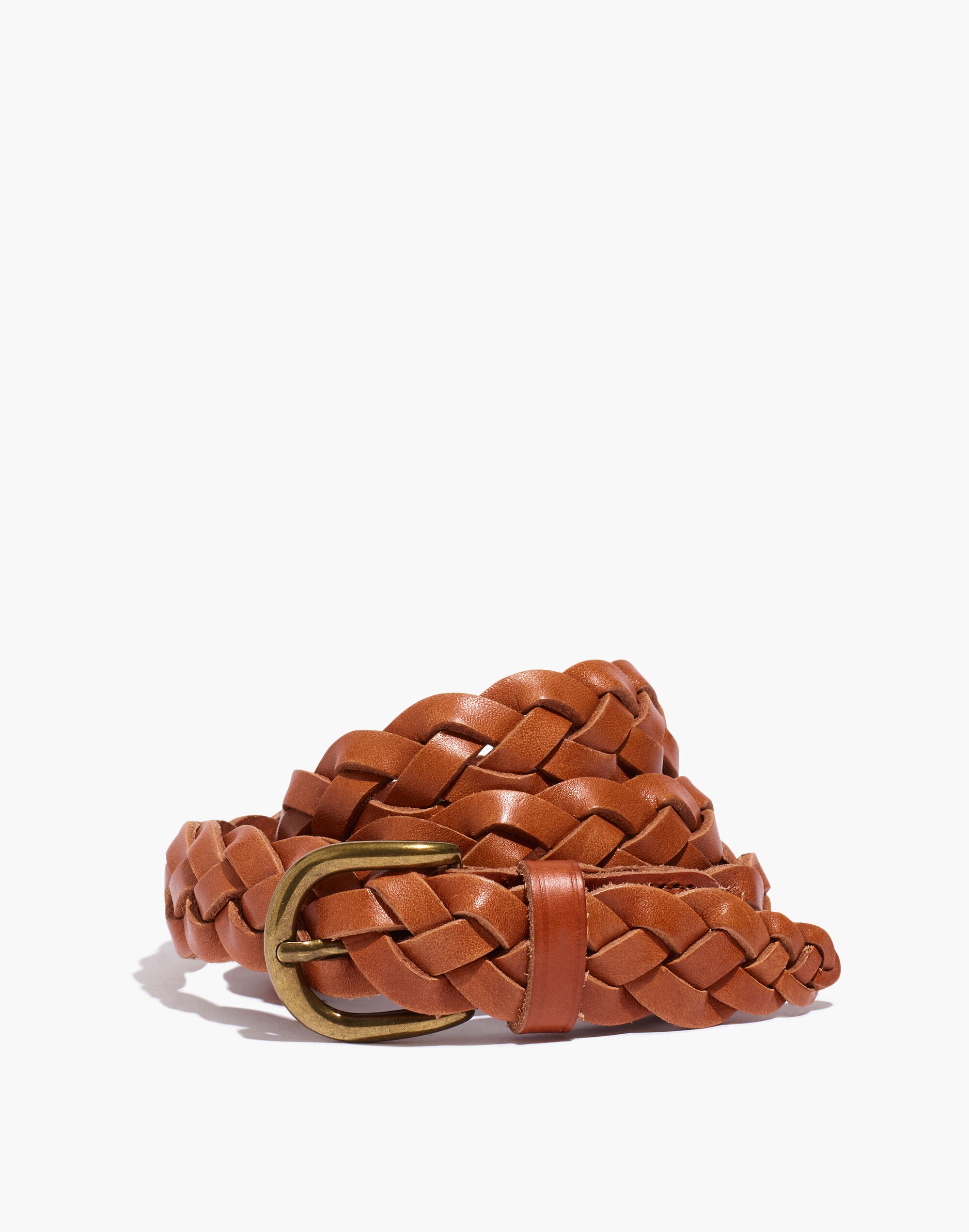 Braided Leather Belt