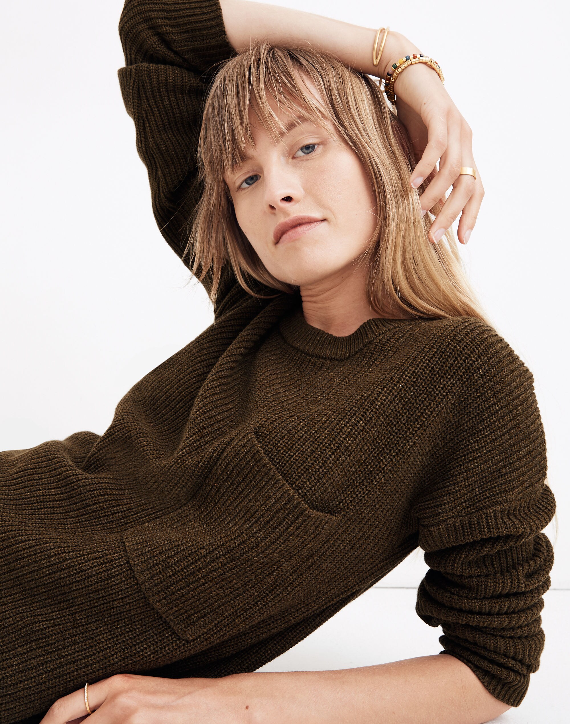 Thompson Pocket Pullover Sweater | Madewell